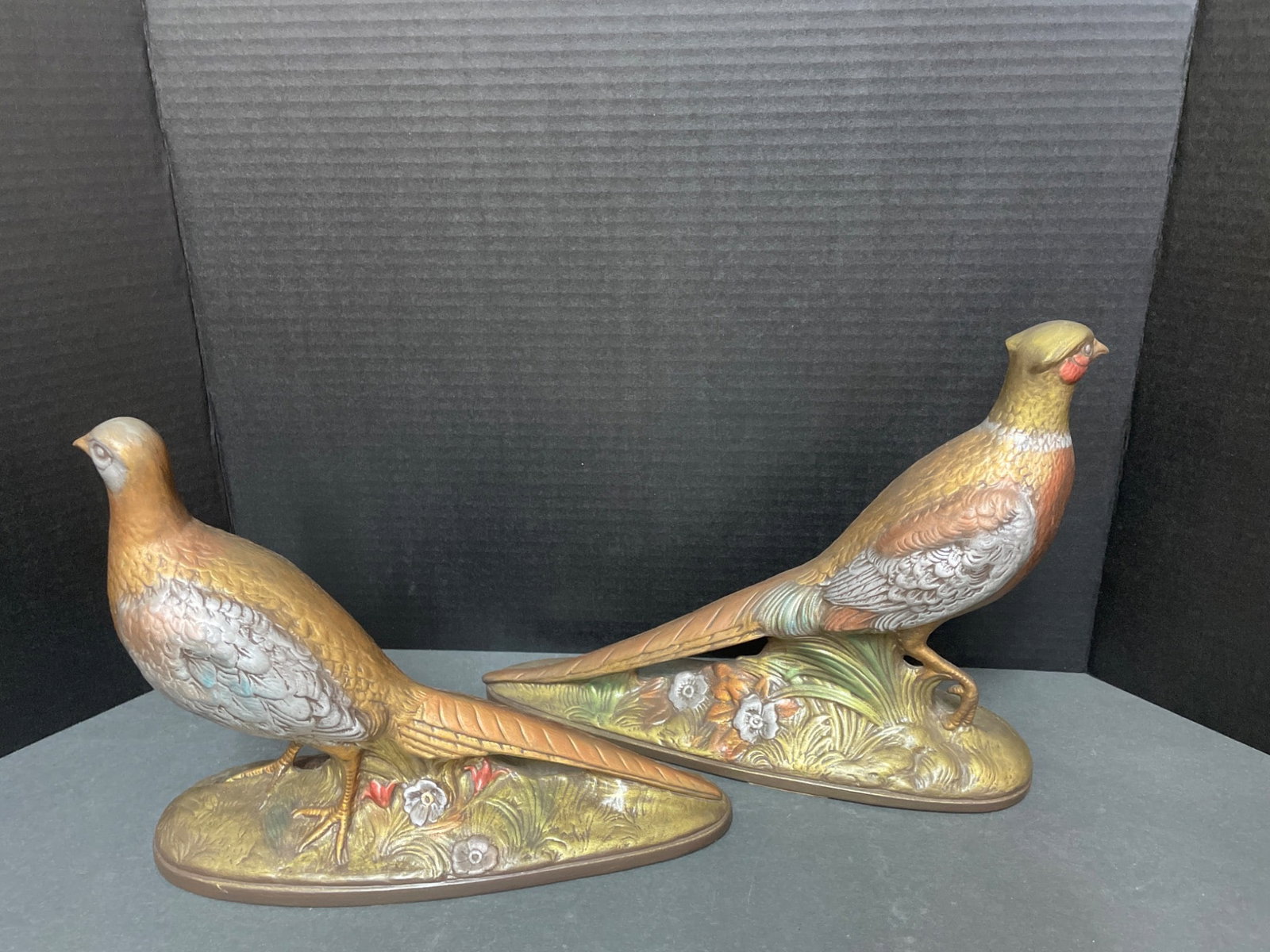 Holland Mold Ceramic Pheasant Figurines - 2