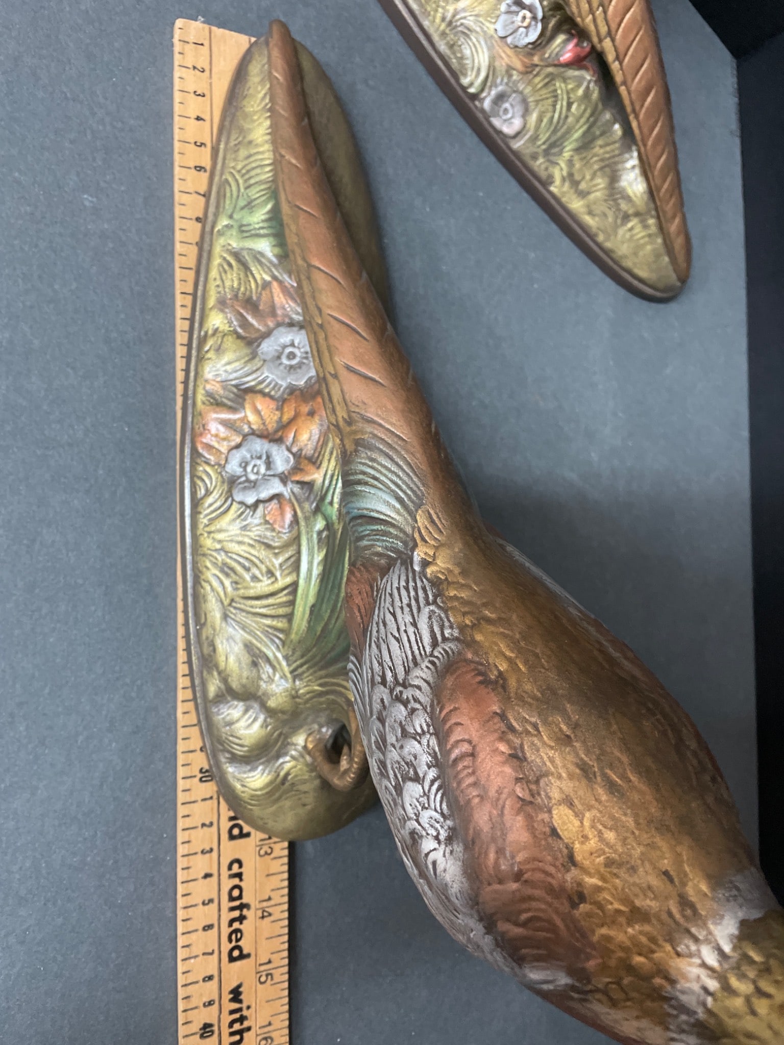 Holland Mold Ceramic Pheasant Figurines - 4