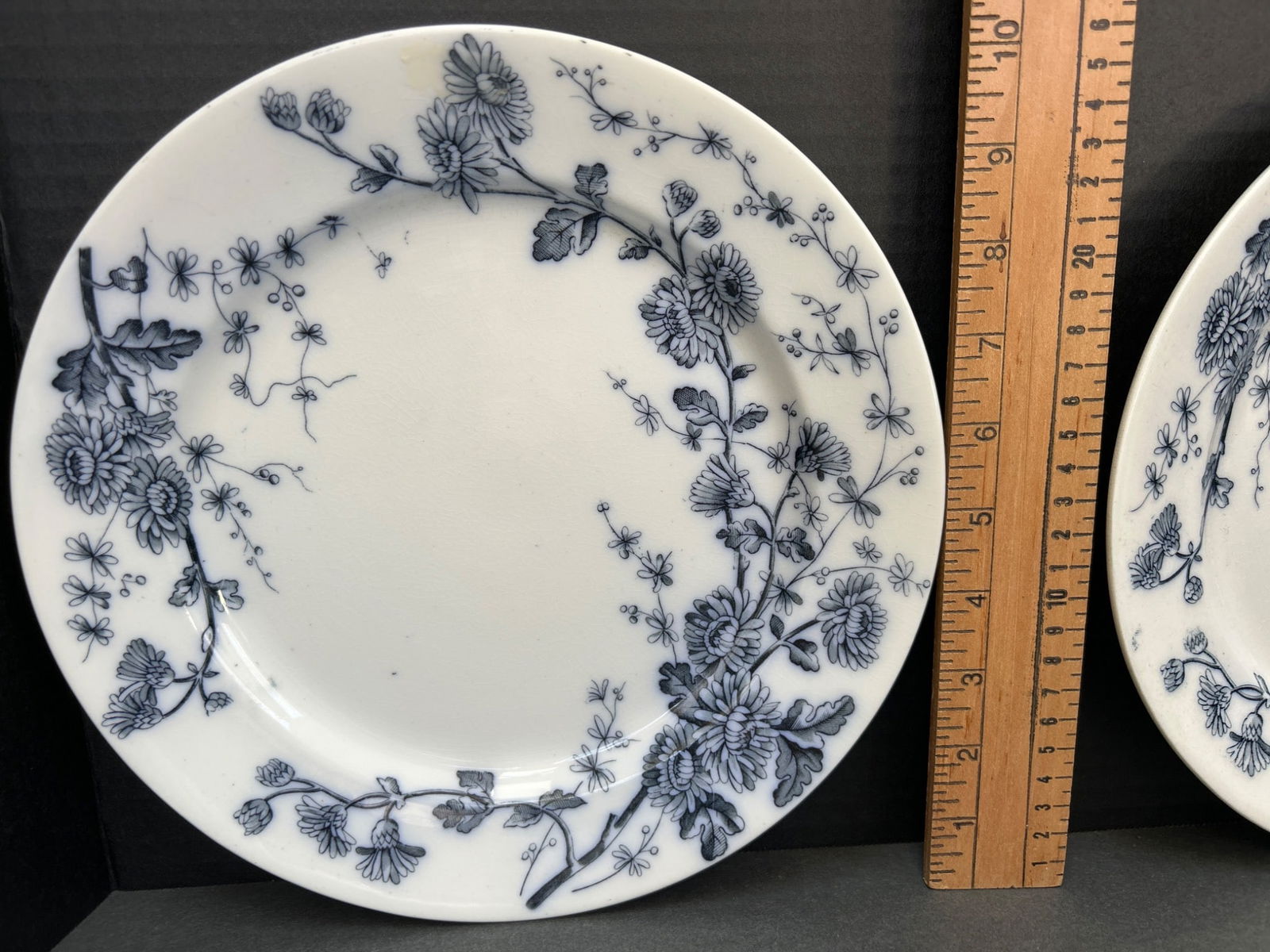 W.H. Grindley & Co. Tunstall 'Spring' Pattern Plates - 2