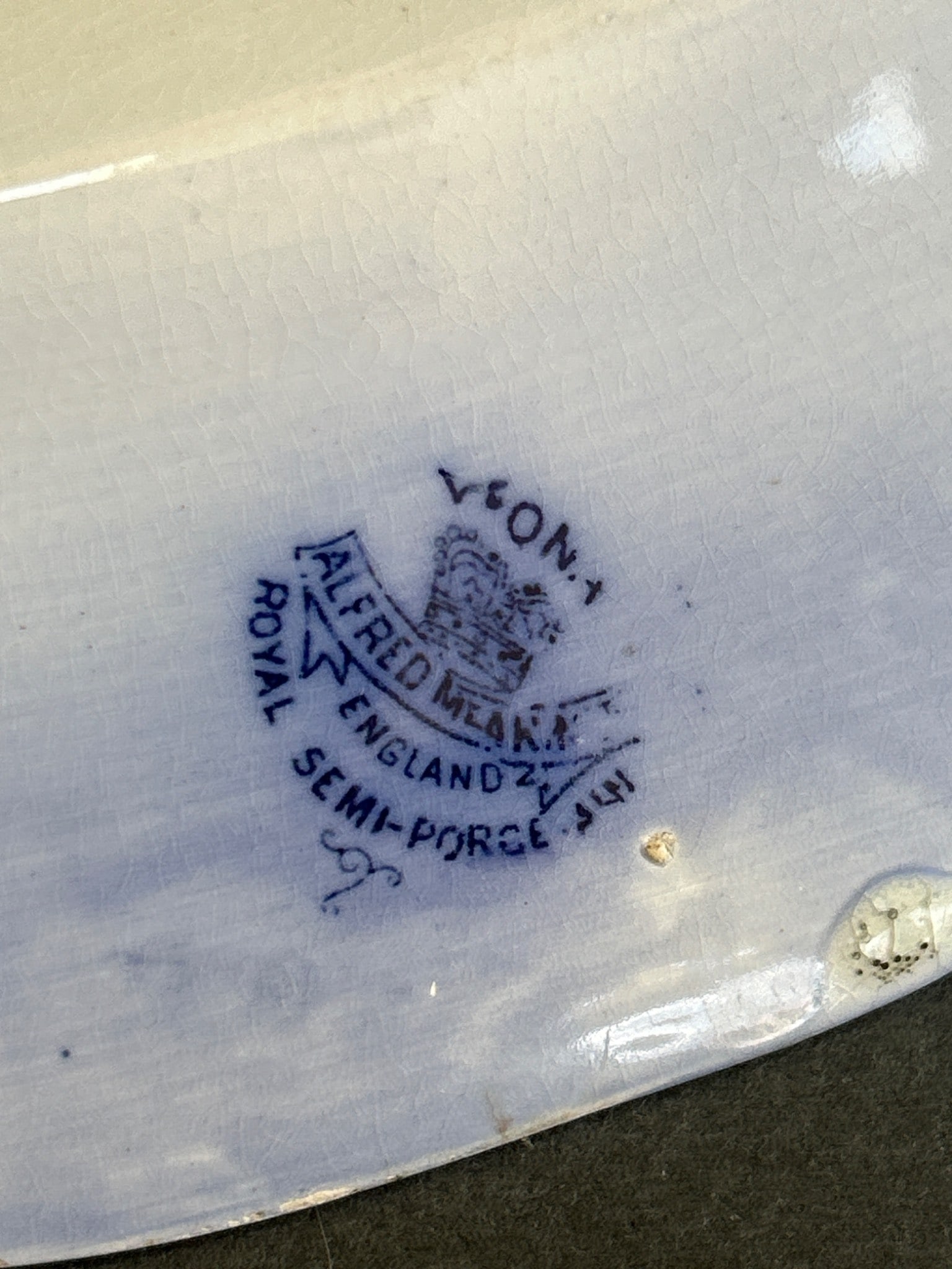 Alfred Meakin Royal Semi-Porcelain Oval Serving Platter, England - 4