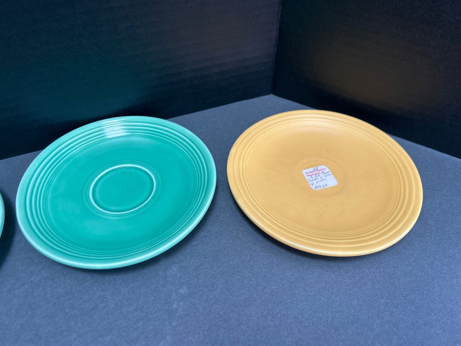 4 Fiesta Ware Bread and Butter Plates in Multicolor - 3