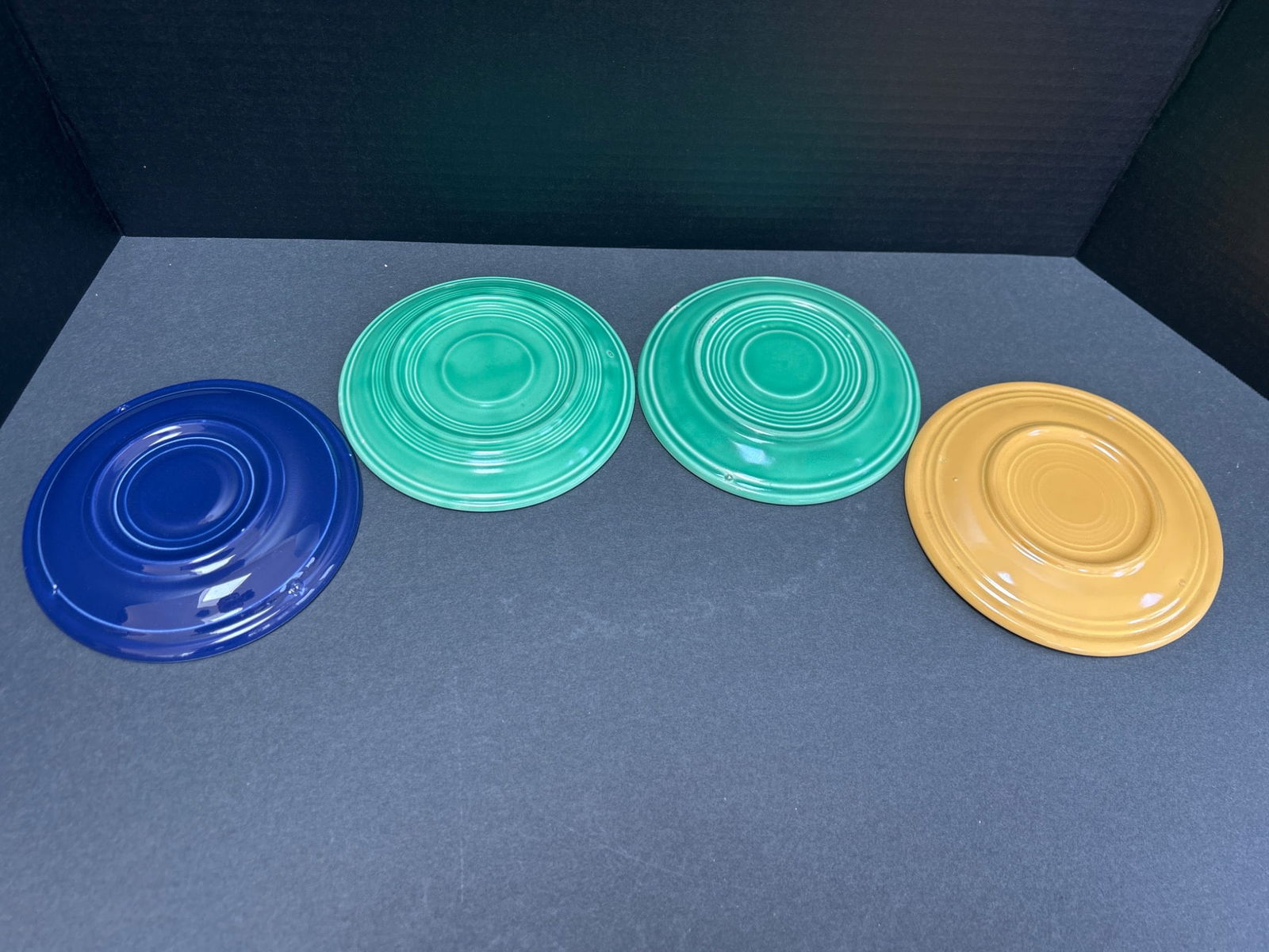 4 Fiesta Ware Bread and Butter Plates in Multicolor - 4