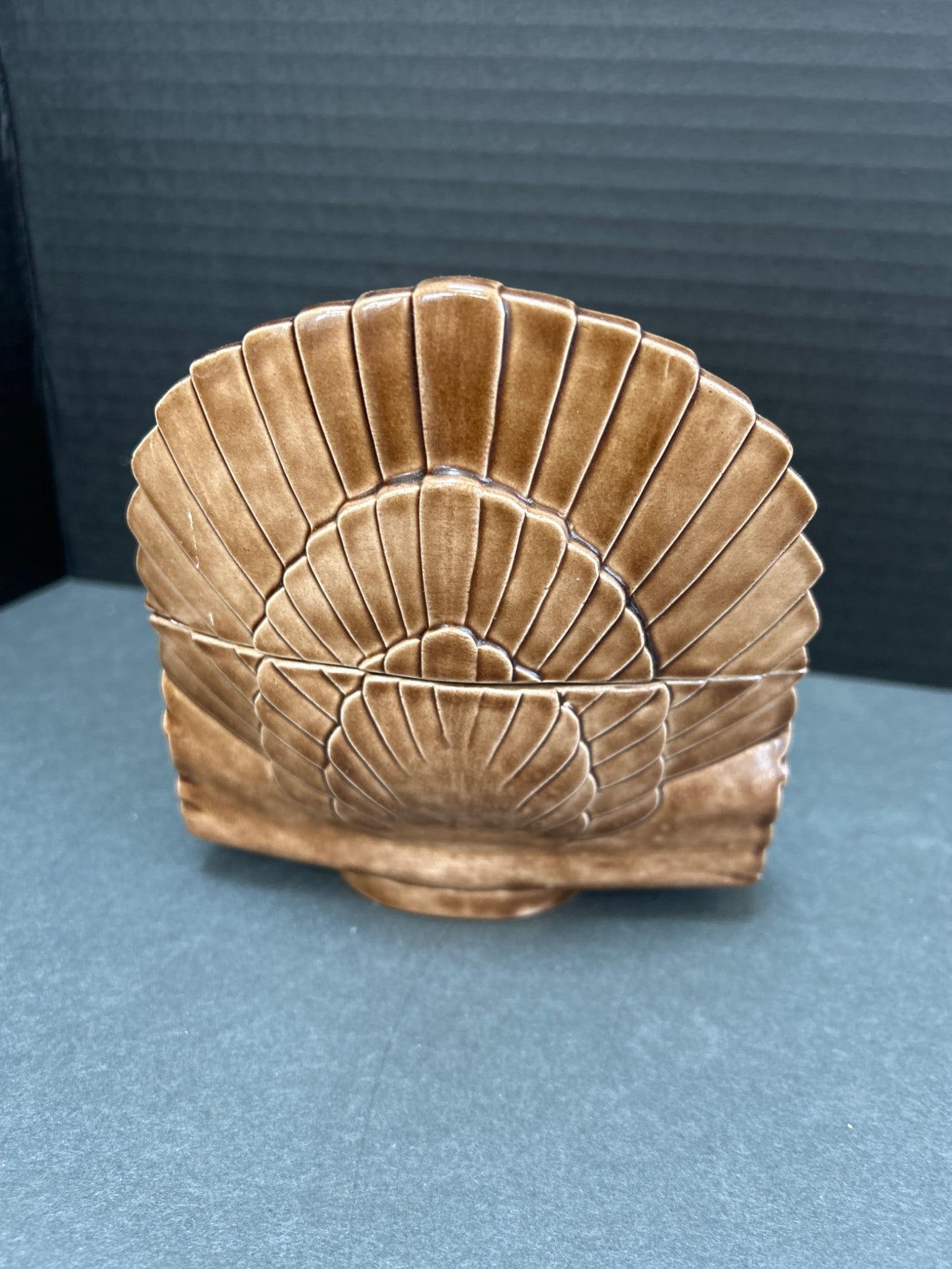 Ceramic Turkey-Shaped Covered Dish with Hand-Painted Details - 3