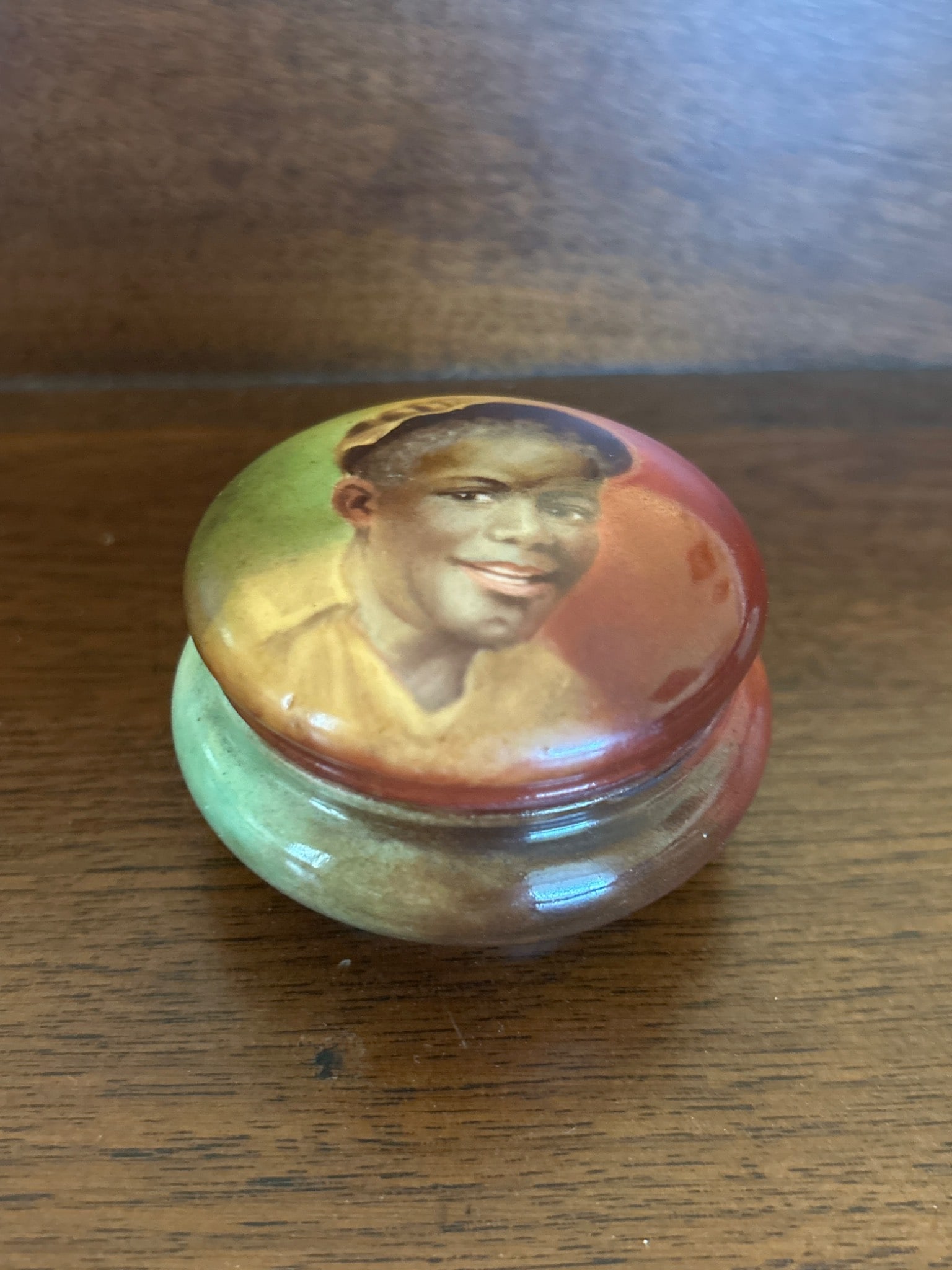 Elite L France Porcelain Jar with Hand-Painted Detail - 2