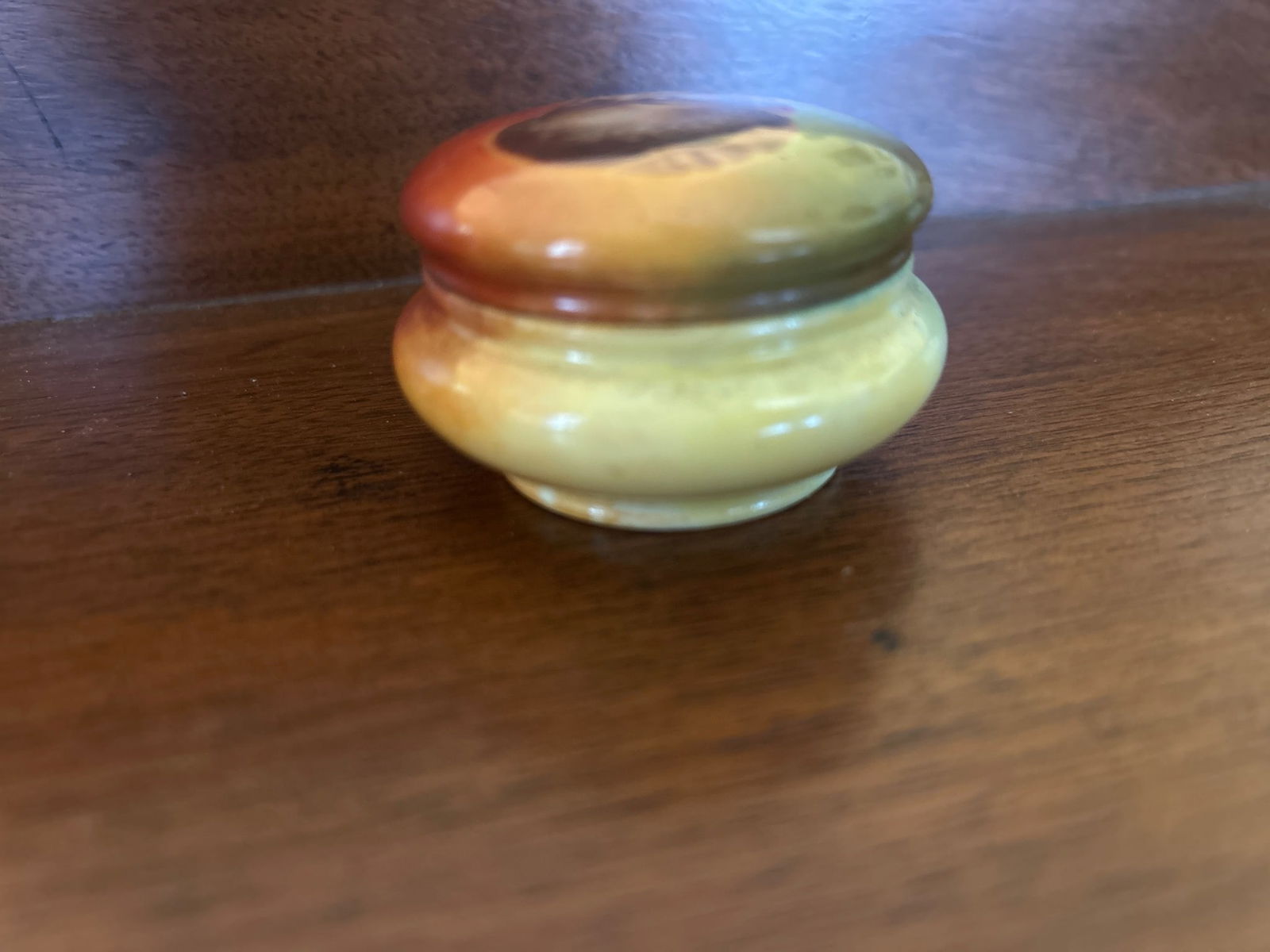 Elite L France Porcelain Jar with Hand-Painted Detail - 3