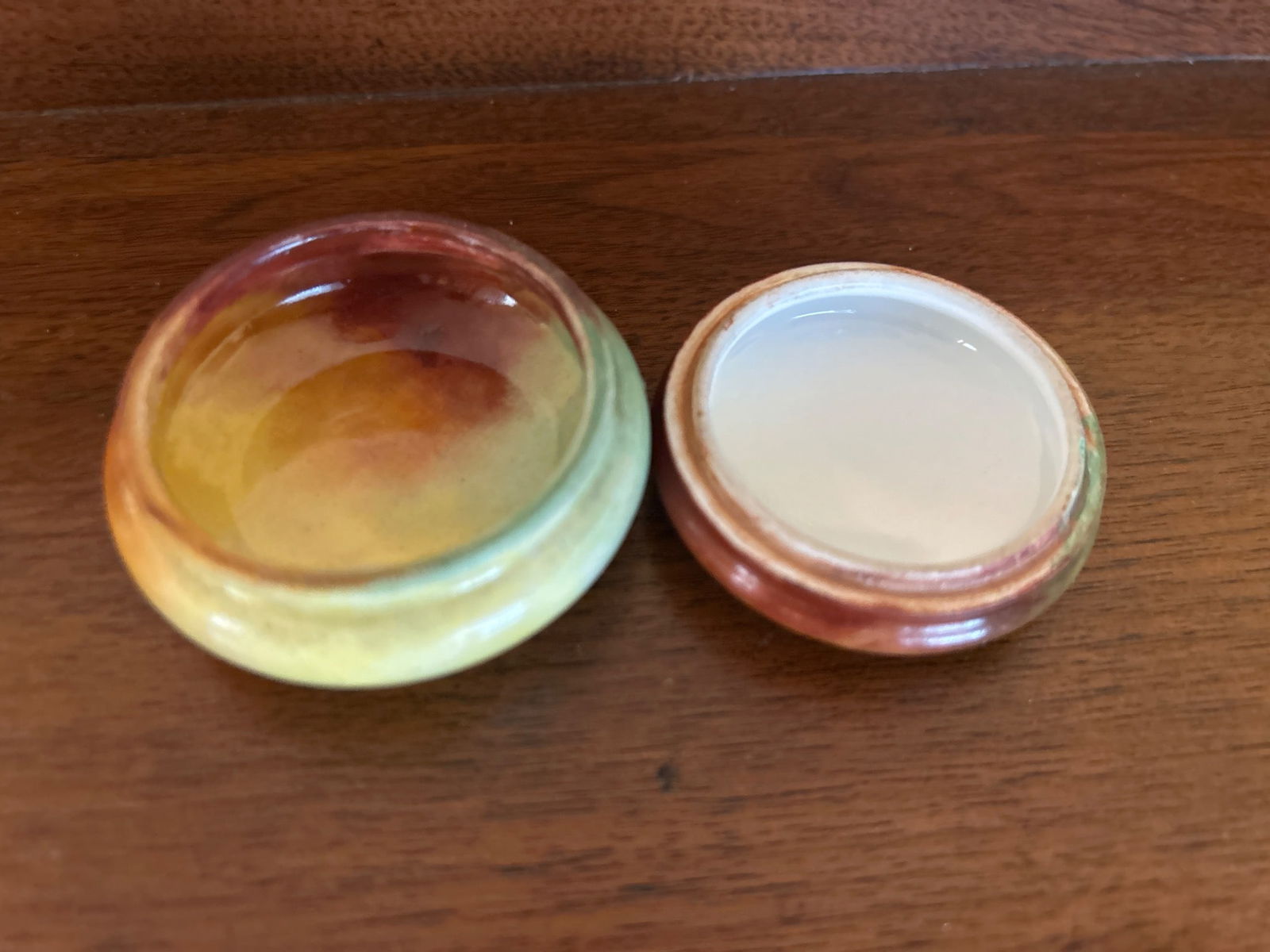 Elite L France Porcelain Jar with Hand-Painted Detail - 4