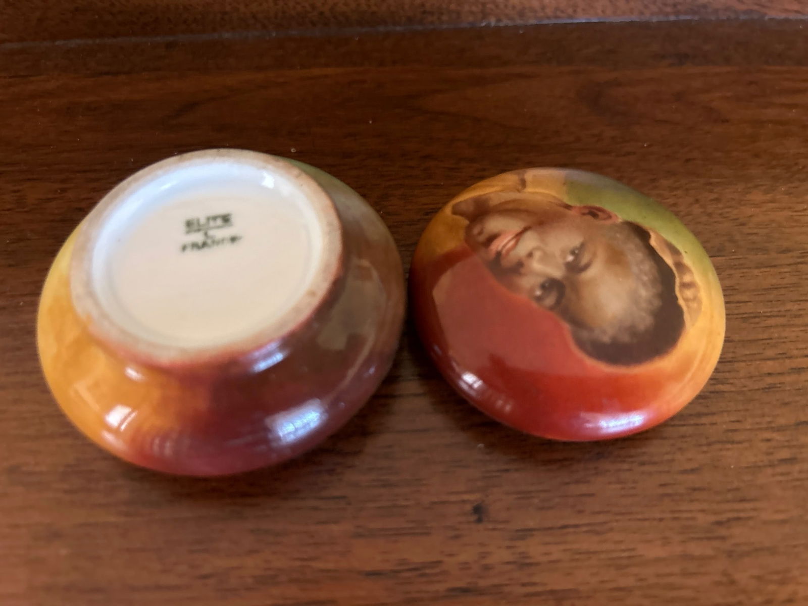 Elite L France Porcelain Jar with Hand-Painted Detail - 5