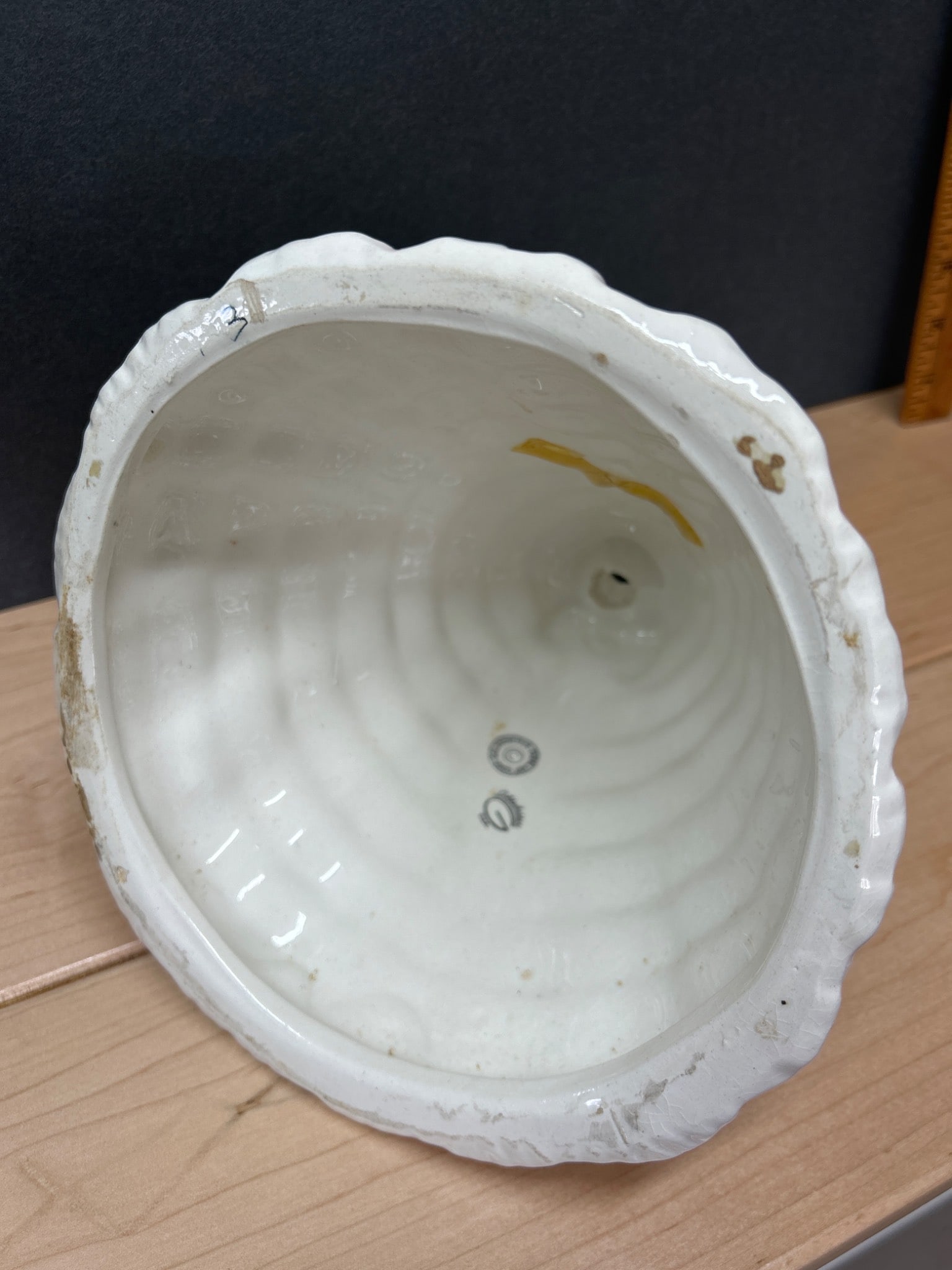 Goldscheider USA Ceramic Figurine with Parasol, Hand-Painted - 7