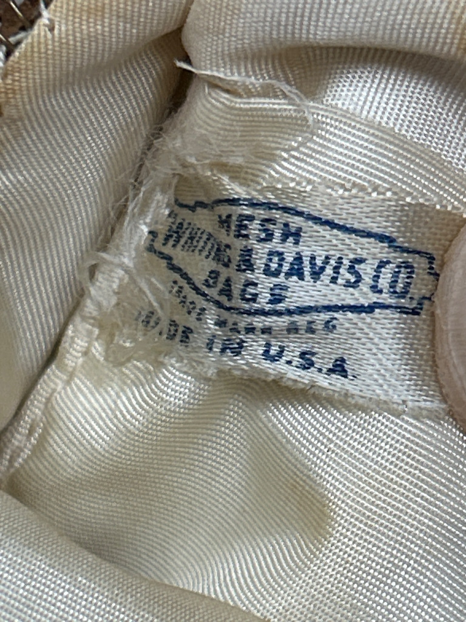 Mesh Whiting & Davis Purse and Czechoslovakian Souvenir Spoon Set - 7