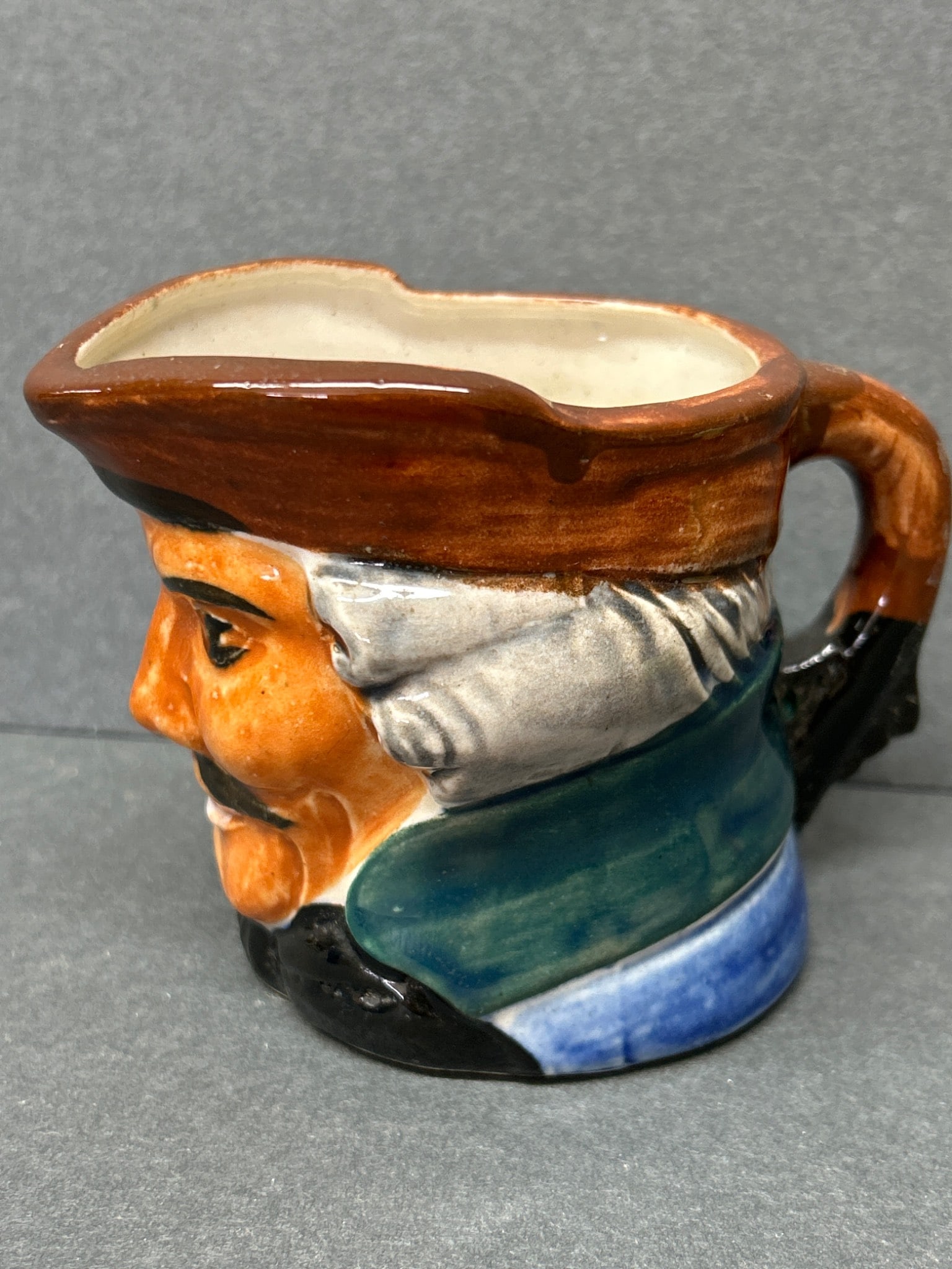 Hand-Painted Ceramic Toby Jug Featuring Character Design - 2