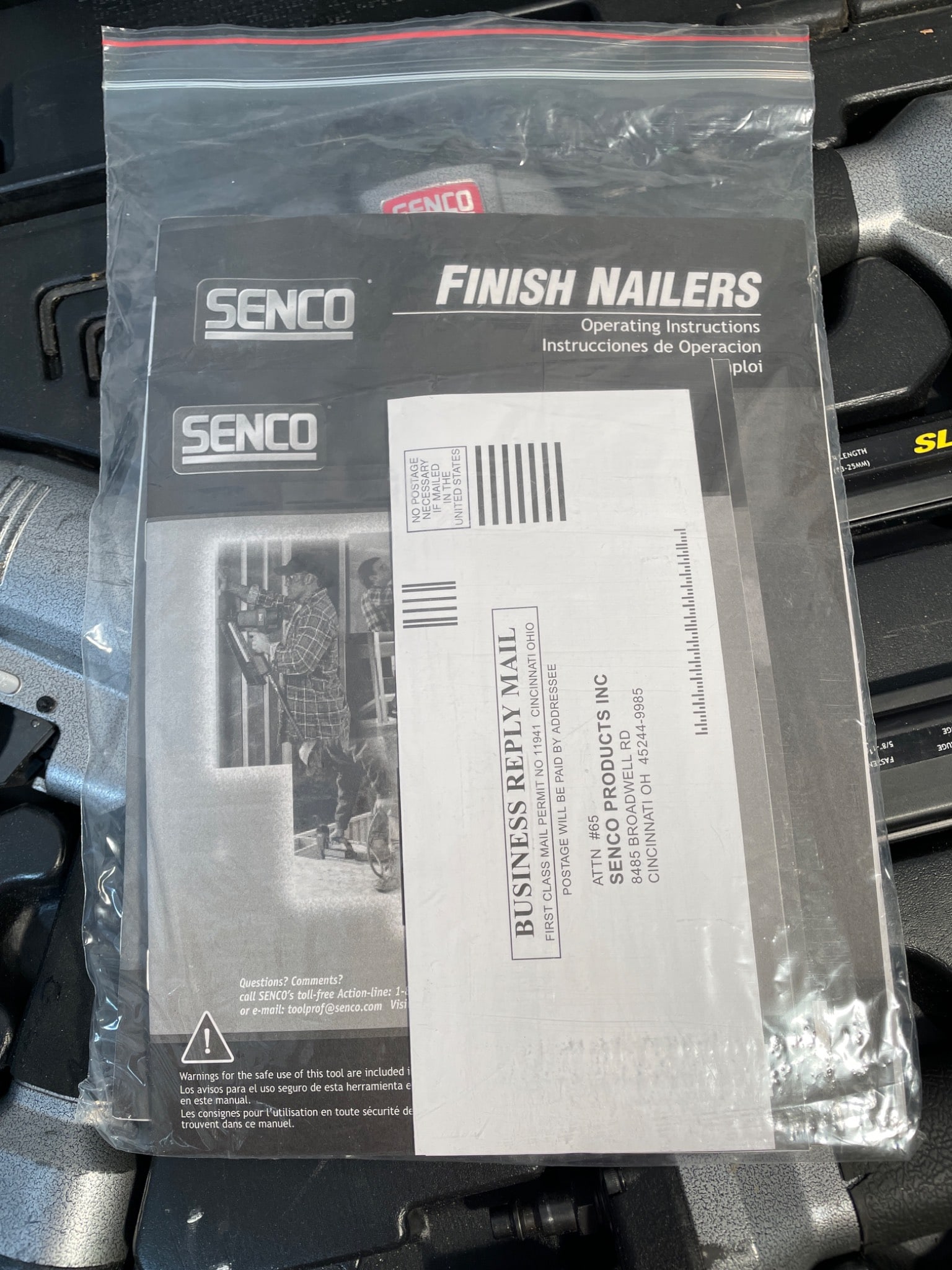 Senco Finish Nailers Set With Case and Accessories - 5