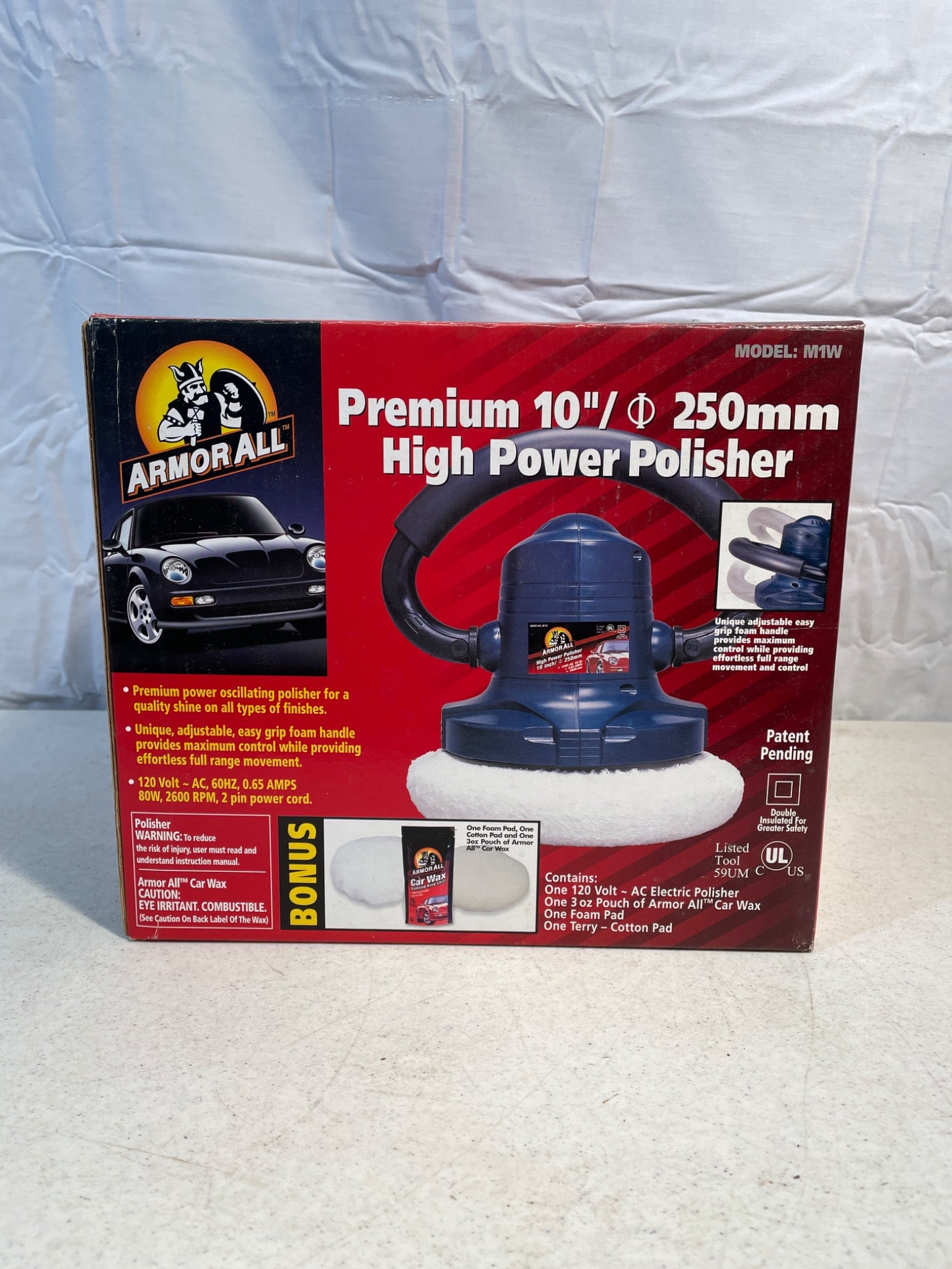 Armor All Model AAW High Power Polisher, 10 In/250mm, Tested (1 of 3)