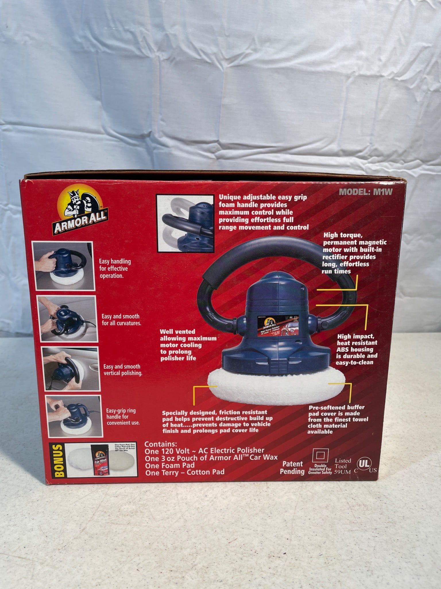 Armor All Model AAW High Power Polisher, 10 In/250mm, Tested - 2