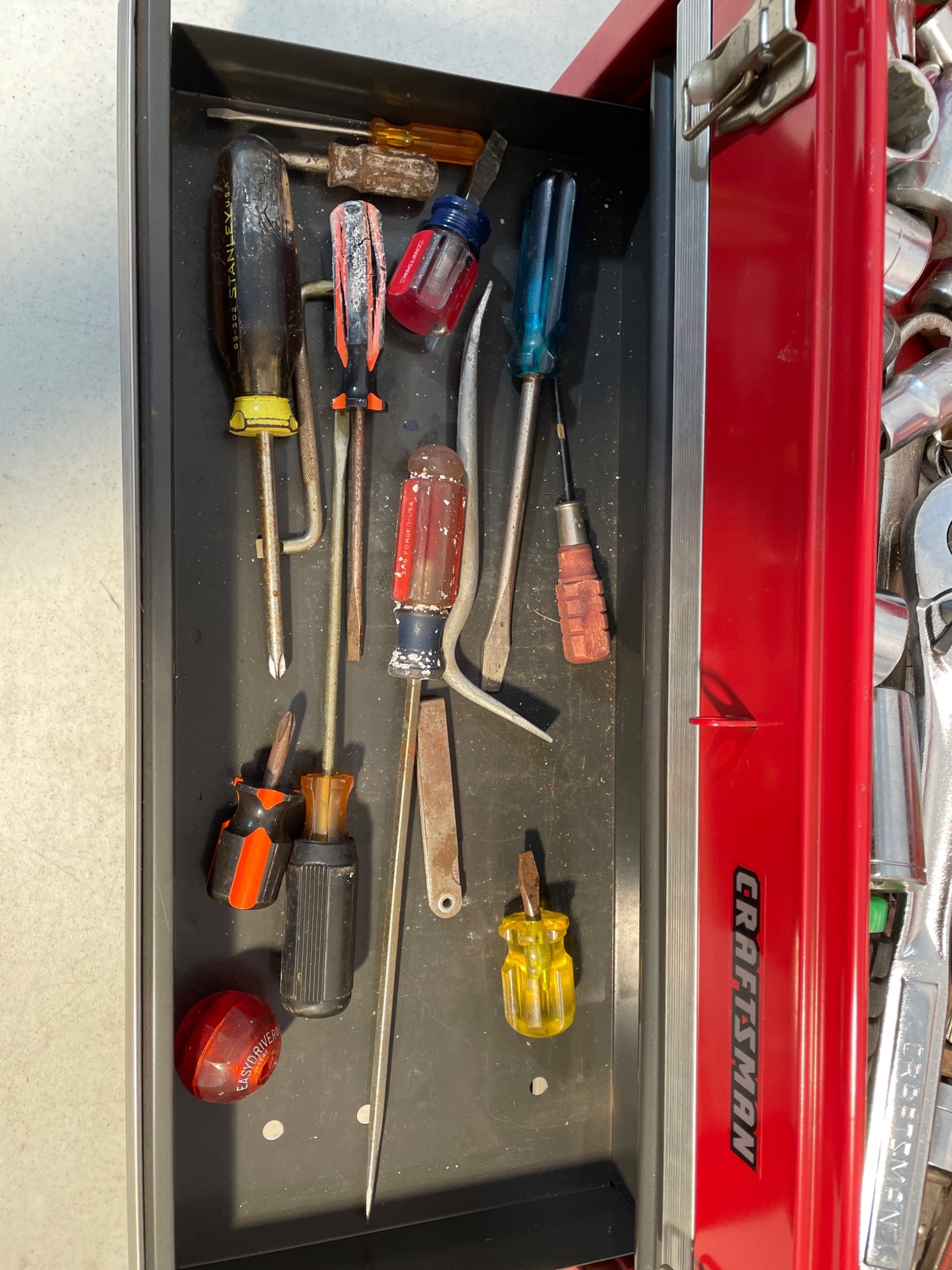 Craftsman Tool Chest with Assorted Tools - 5