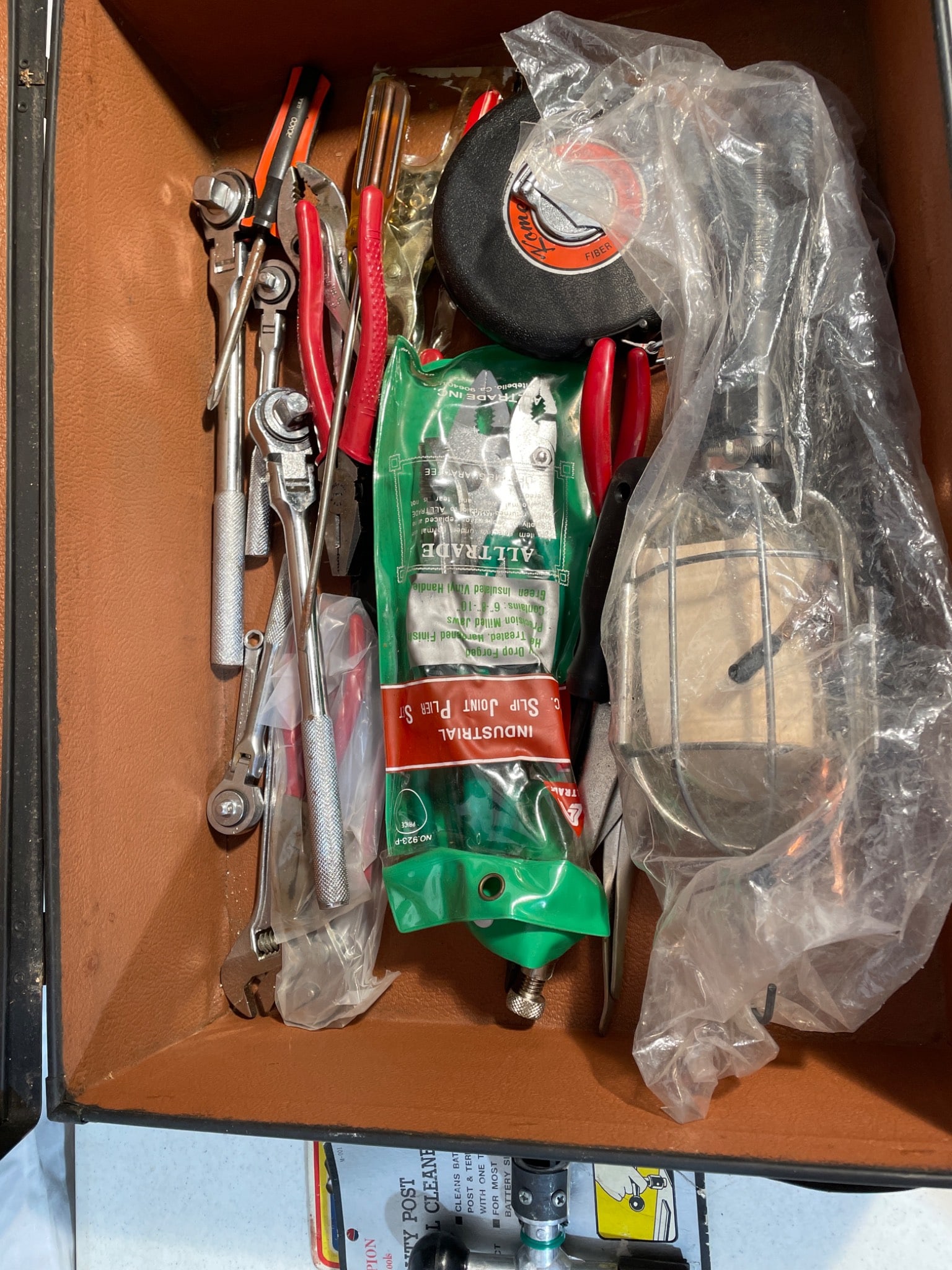 Metal Tool Case with Assorted Tools and Accessories - 2