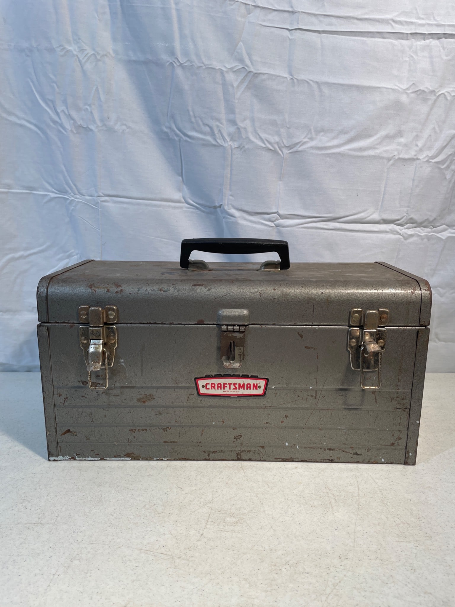 Craftsman Metal Tool Chest with Assorted Tools and Attachments (1 of 3)