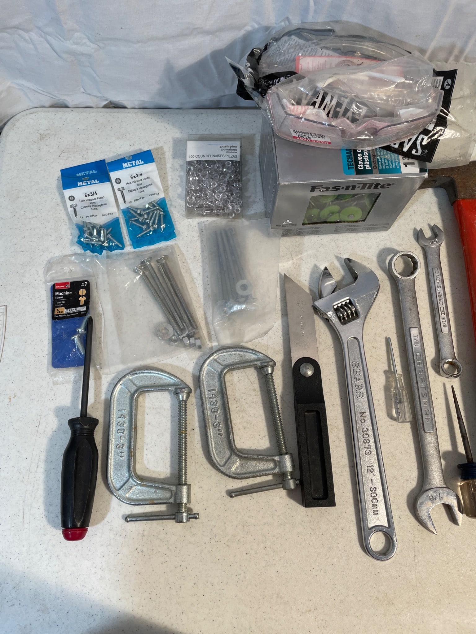 Tool Lot Including Hand Tools And Drill Accessories - 2