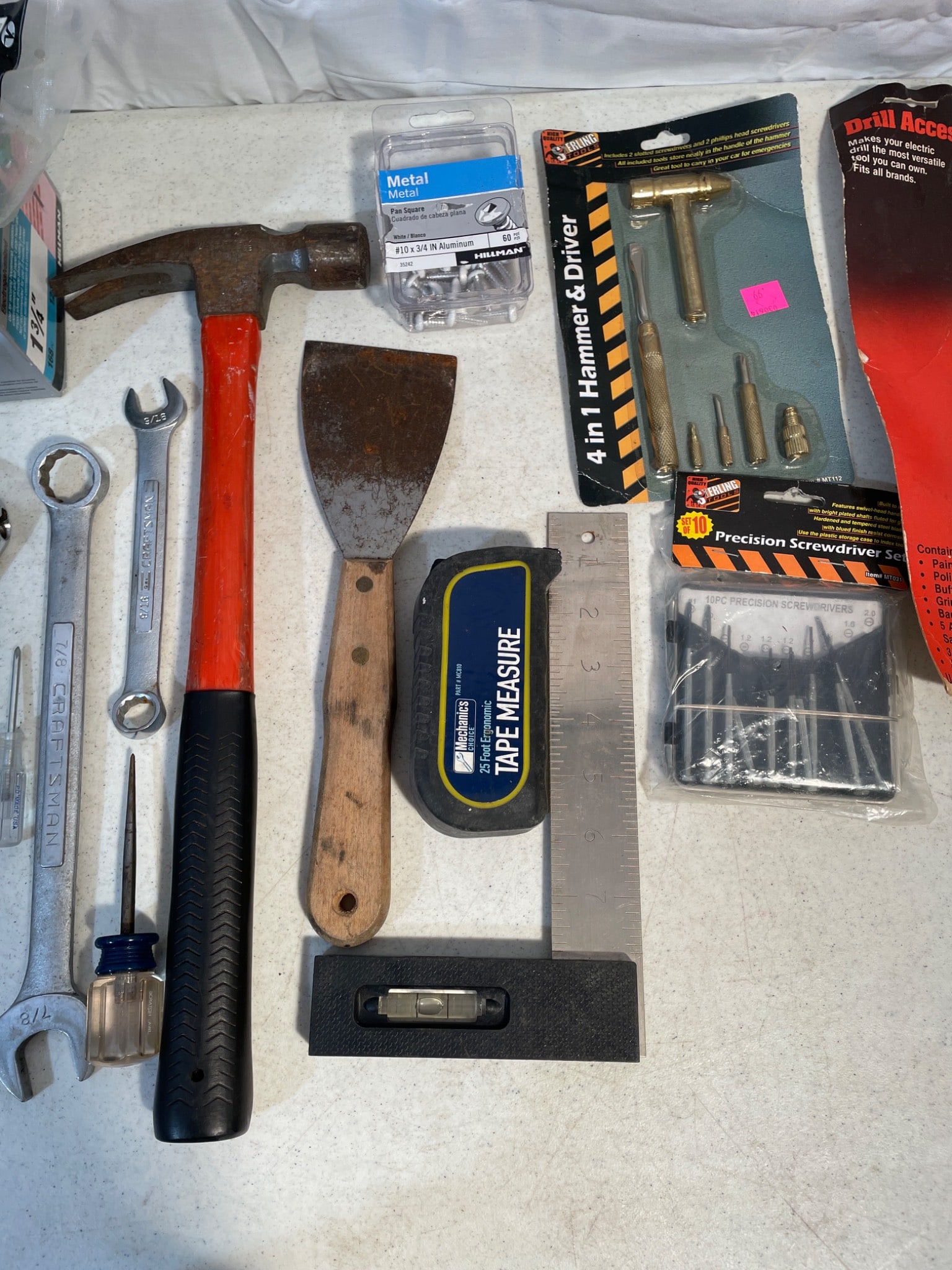 Tool Lot Including Hand Tools And Drill Accessories - 3