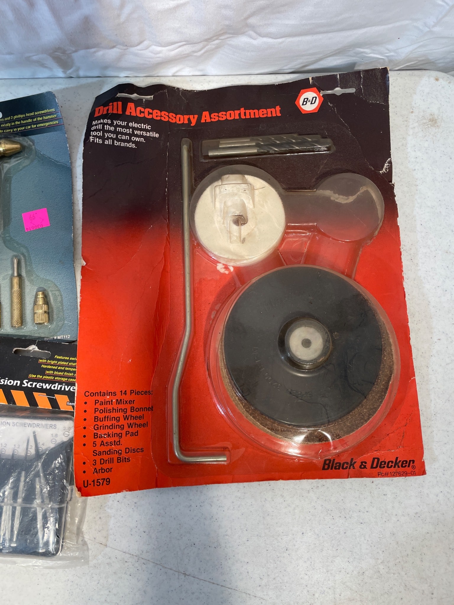 Tool Lot Including Hand Tools And Drill Accessories - 4