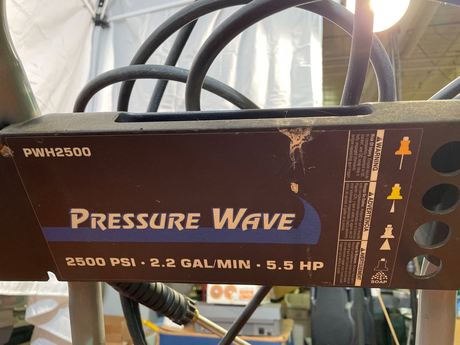 Pressure Wave PWH2500 Gas-Powered Pressure Washer, 2500 PSI, 5.5 HP - 5