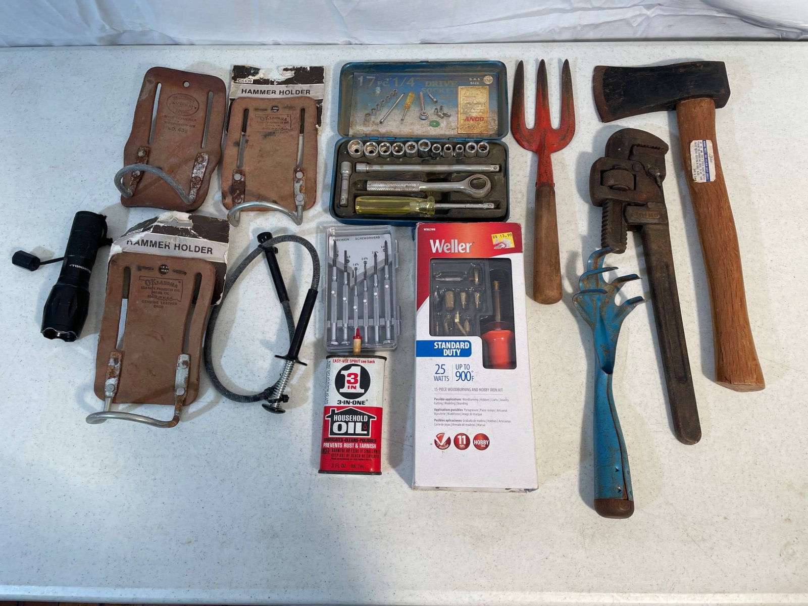 Tool Lot Featuring Hand Tools and Accessories (1 of 4)