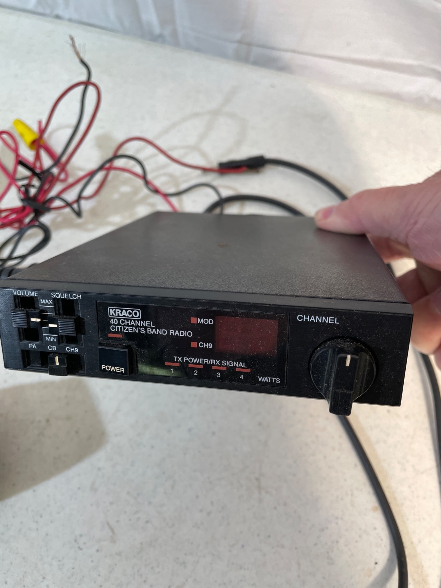 Kargo CB Radio Set With Roadmaster Speaker and Accessories - 3