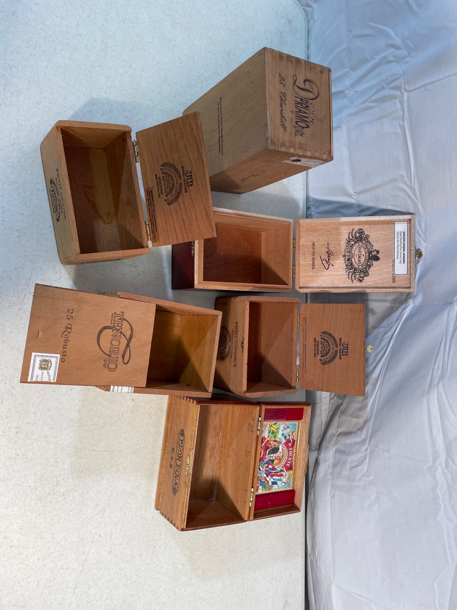 Wooden Cigar Boxes with Branded Designs - 2