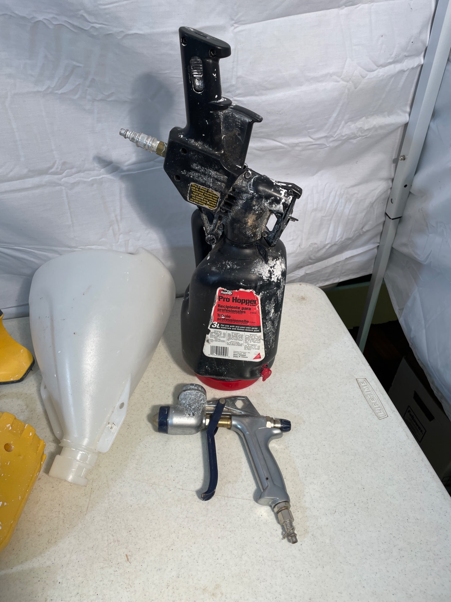Painting and Texturing Tools Including Wagner Power Tex Sprayer - 4
