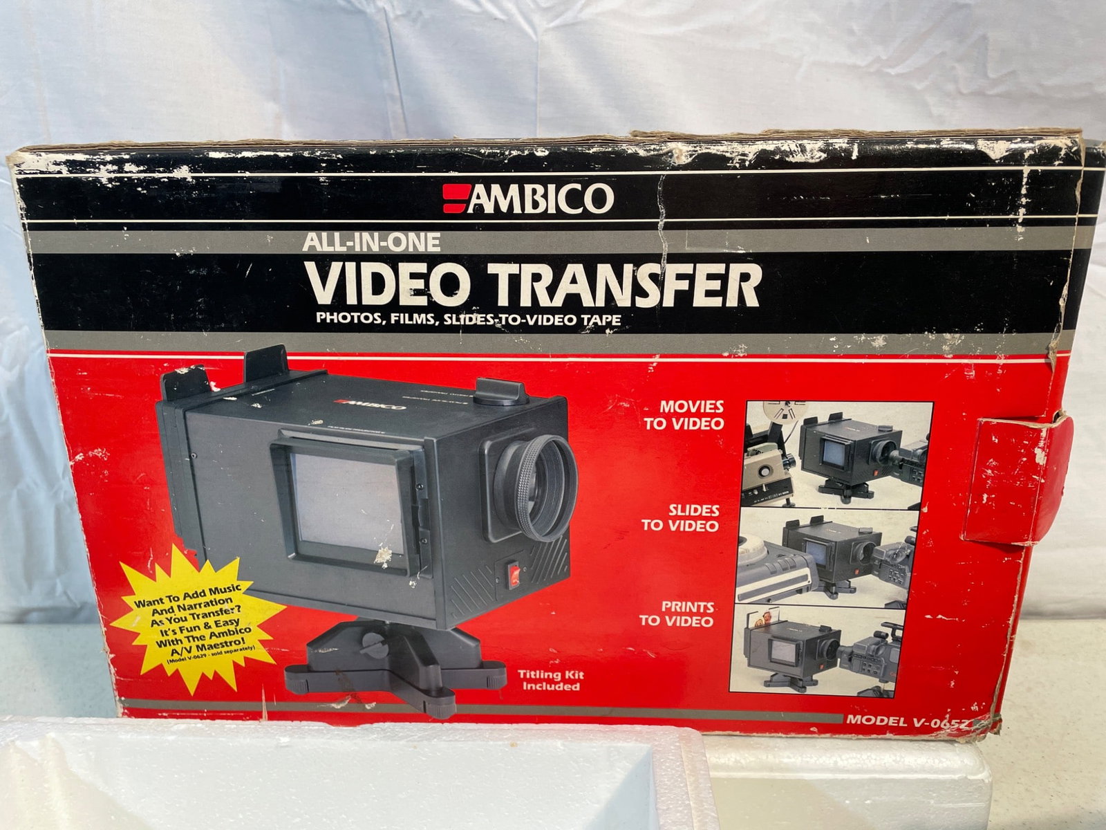 Ambico All-In-One Video Transfer Model V-0652 - For Photos, Films, Slides - 2