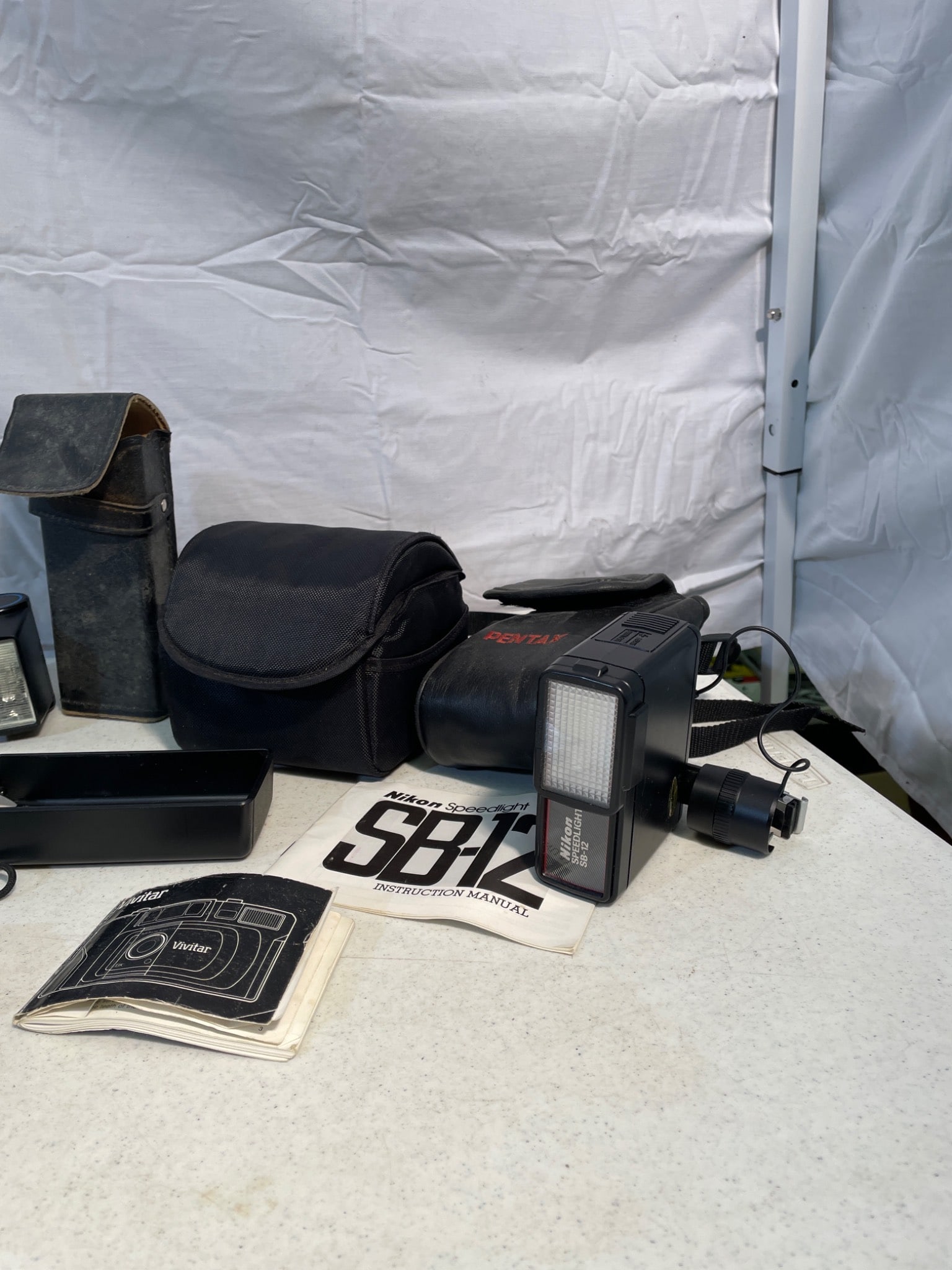 Camera And Flash Lot Including Multiple Units And Accessories - 4