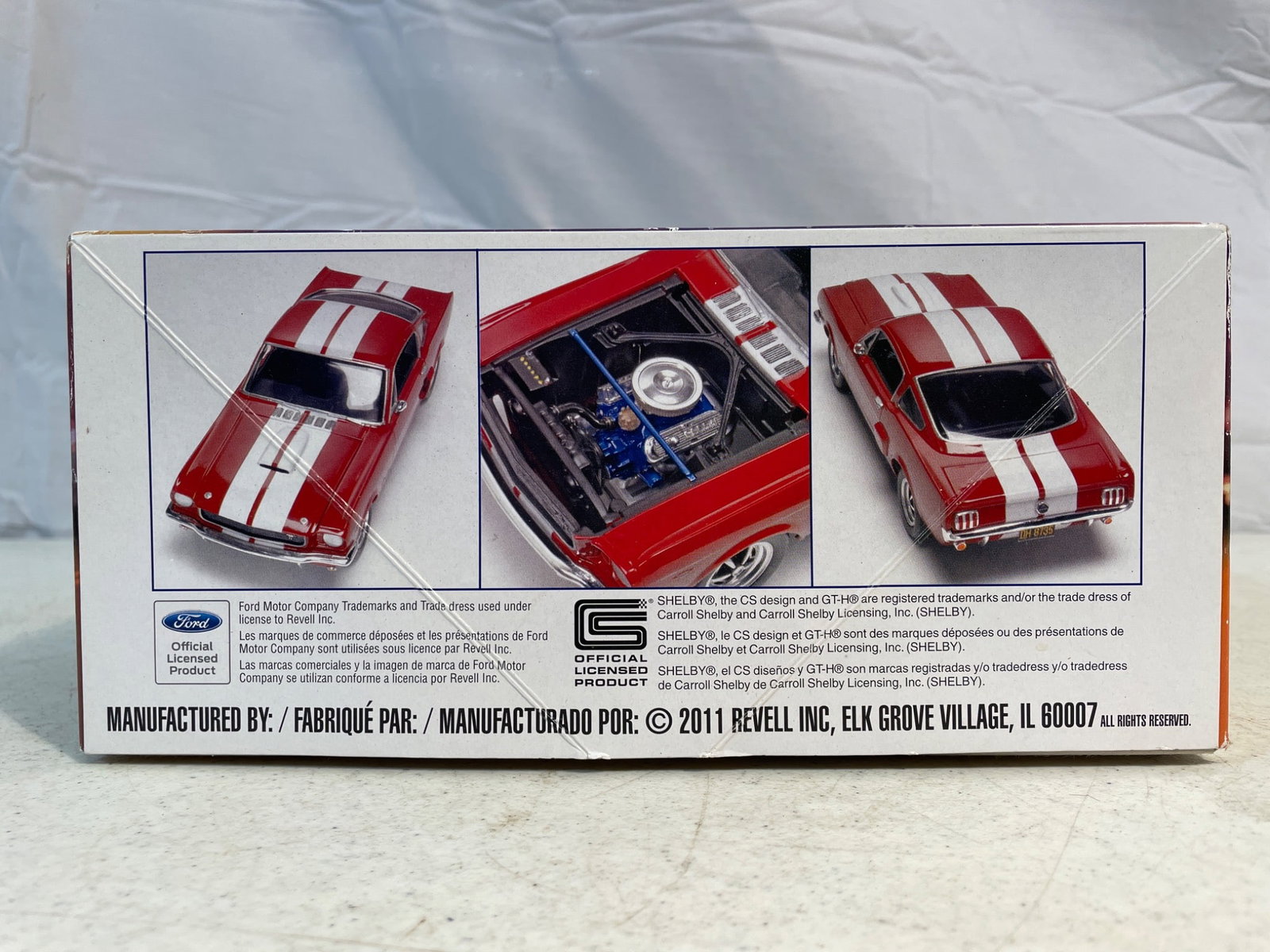 2011 Revell Monogram Motor-City Muscle '66 Shelby GT350 1:24 Model Kit - 2
