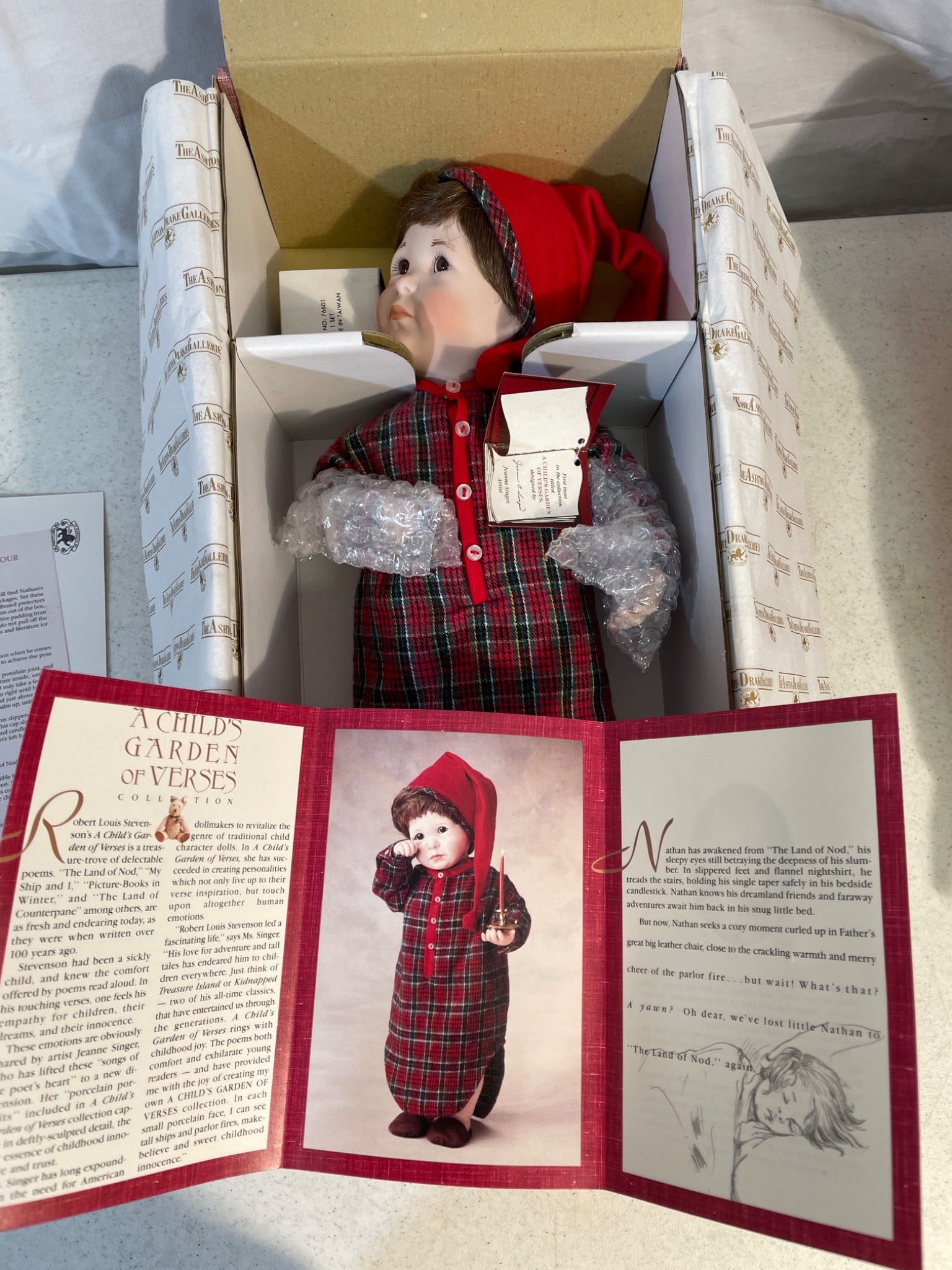 New Old Stock Porcelain Dolls With Original Boxes and Documentation - 2