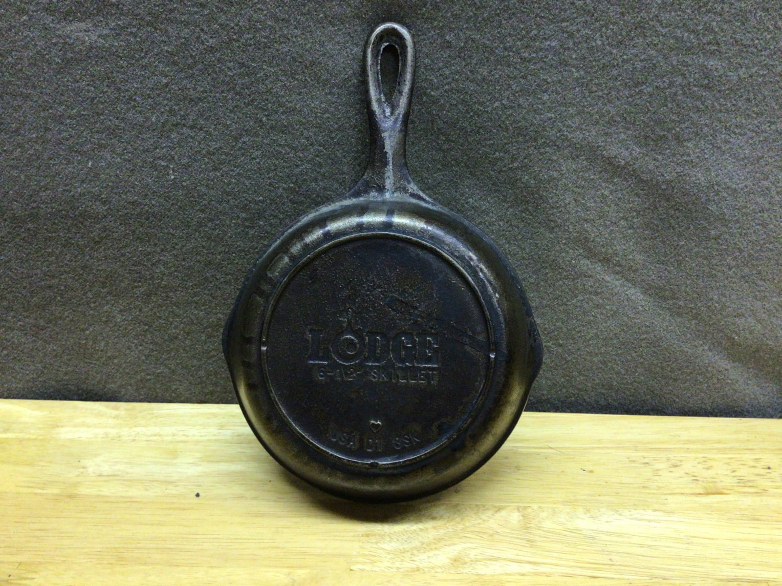 Lodge Cast Iron Skillet, 6-Inch, USA Made - 2
