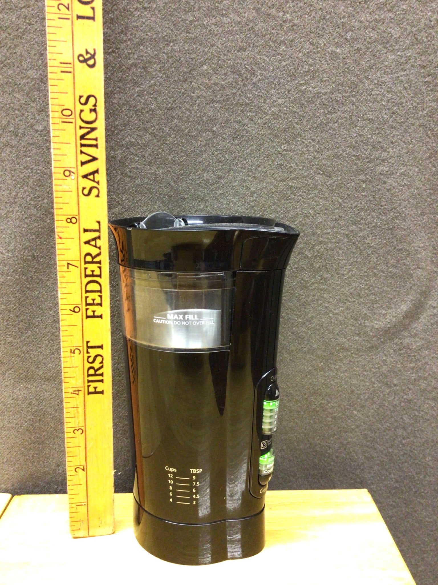 Mr. Coffee Electric Coffee Grinder With Measuring Guide - 3