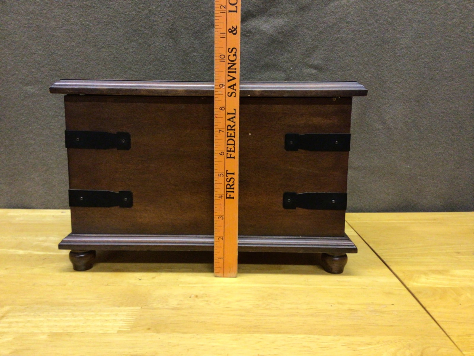 Wooden Jewelry Organizer With Mirror and Multiple Compartments - 2