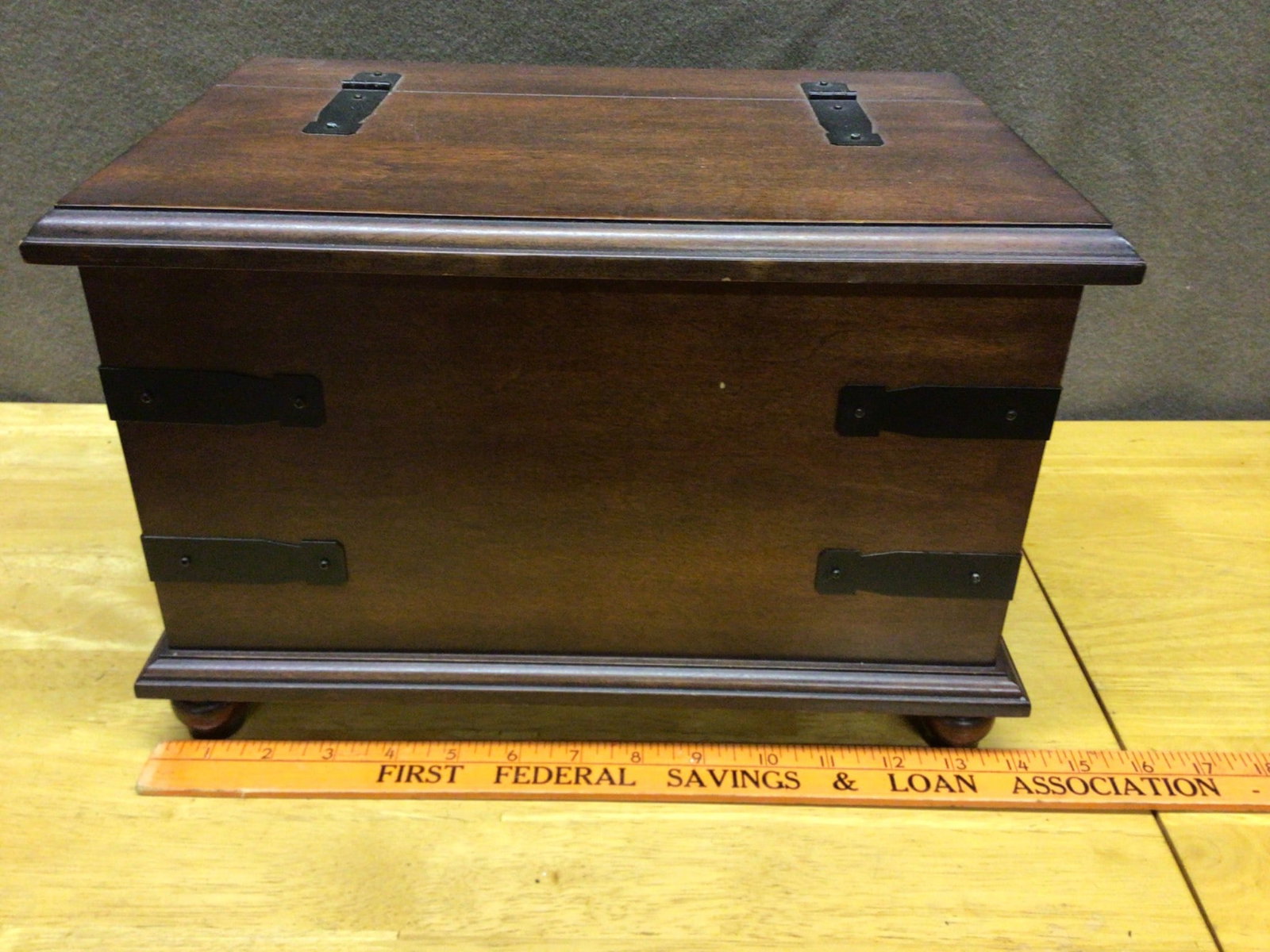 Wooden Jewelry Organizer With Mirror and Multiple Compartments - 3