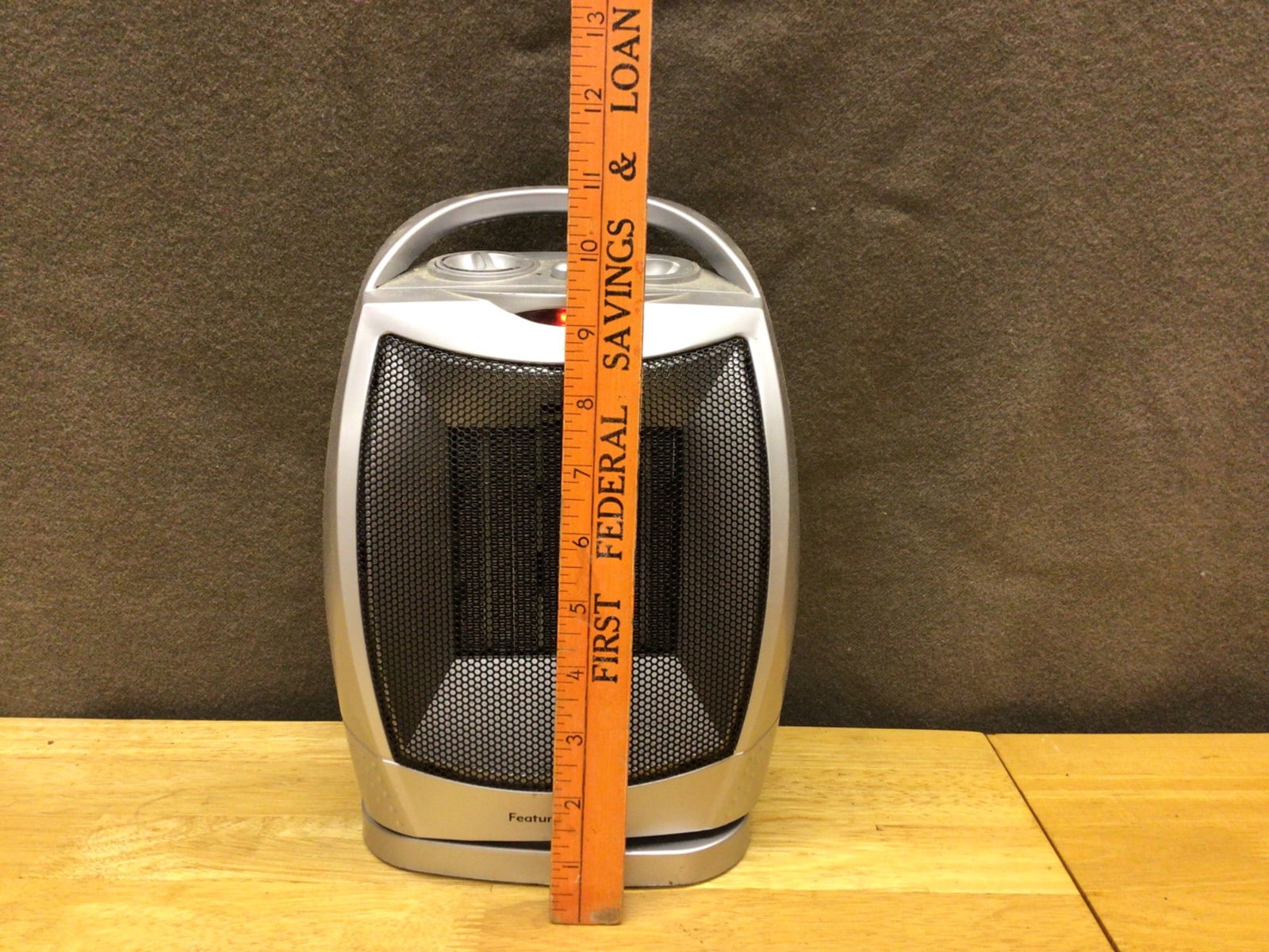 Feature Comforts Portable Oscillating Space Heater with Adjustable Controls - 2
