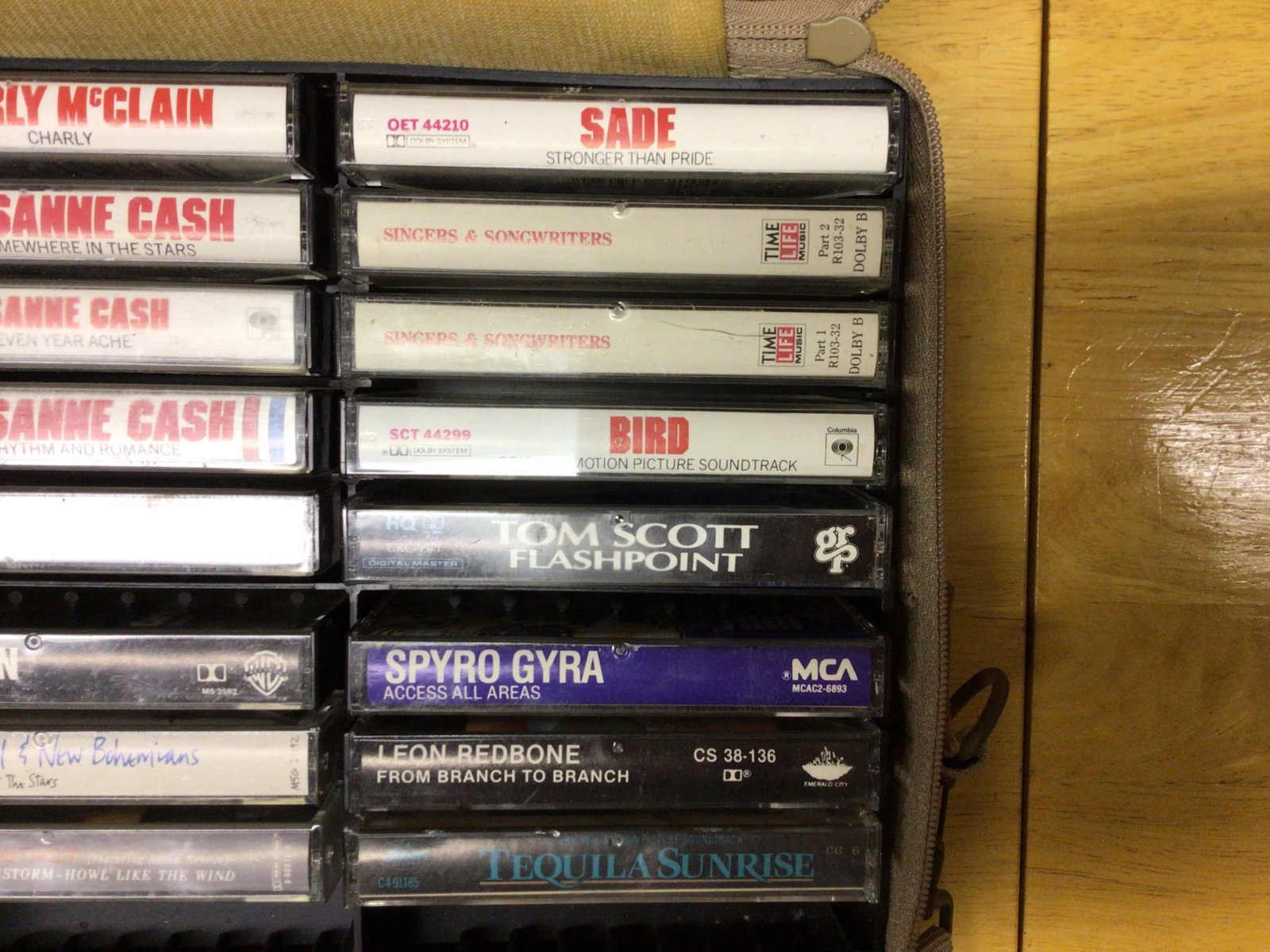 Cassette Tapes in Hard Case - Various Artists and Genres - 2
