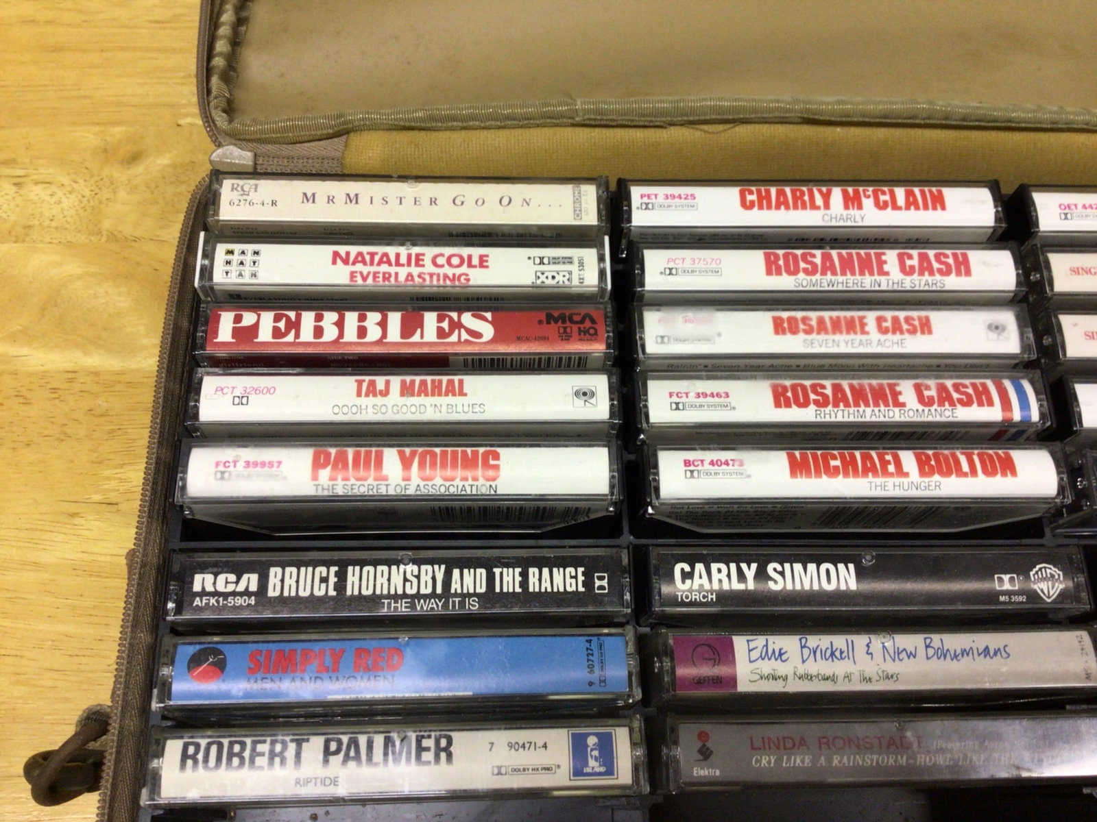 Cassette Tapes in Hard Case - Various Artists and Genres - 3