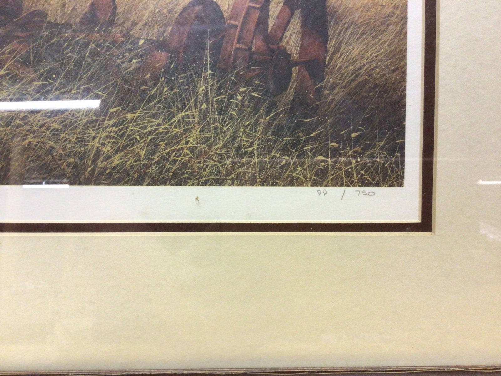 Framed Limited Edition Print Signed and Numbered by Artist - 3
