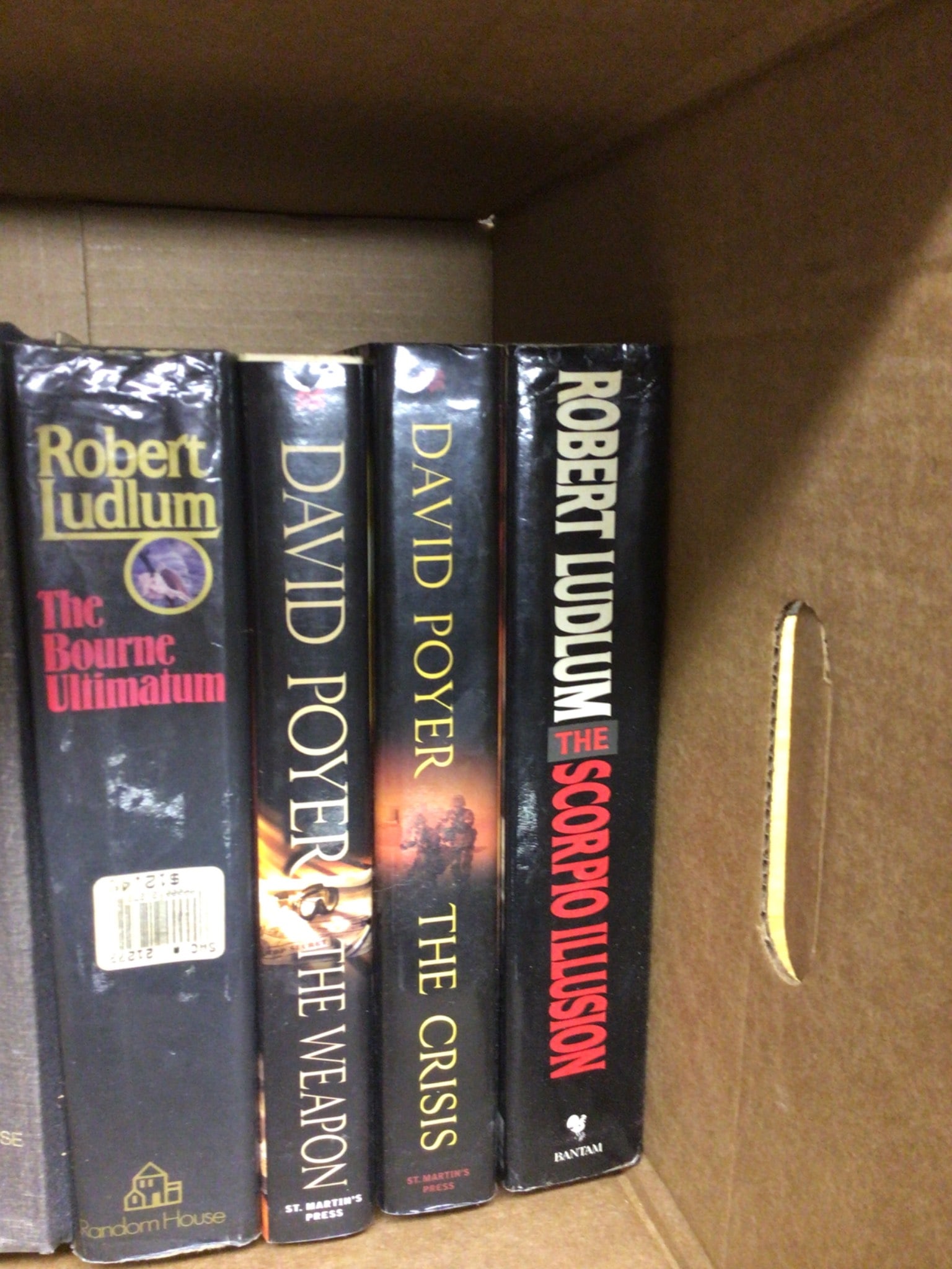 Hardcover Thriller Novels by Robert Ludlum, Bill O'Reilly, and More - 2