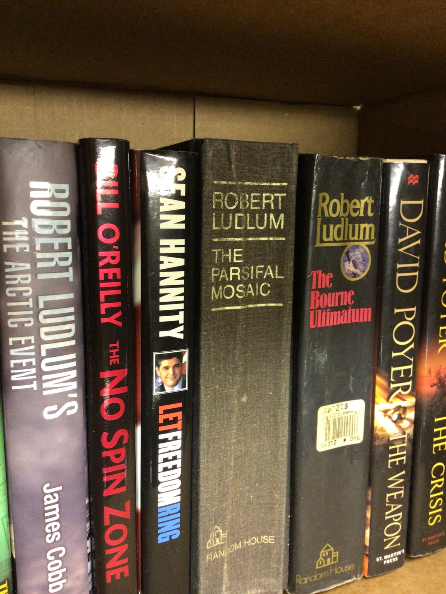 Hardcover Thriller Novels by Robert Ludlum, Bill O'Reilly, and More - 3
