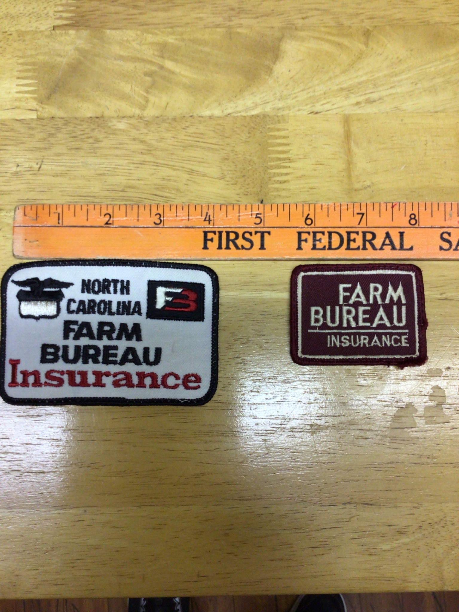 10 Farm Bureau Insurance Promotional Patches - 2
