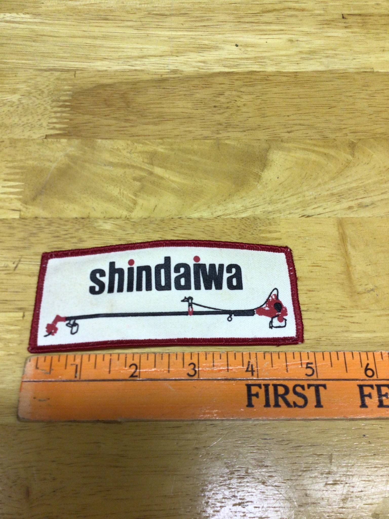 Shindaiwa Old Patch with Red Embroidered Border - 2