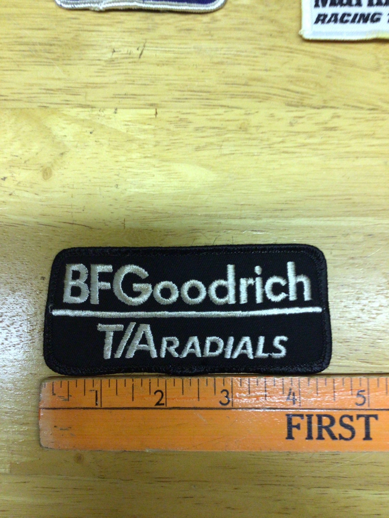 Old Racing Patches Featuring Brand Logos and Sponsors - 2