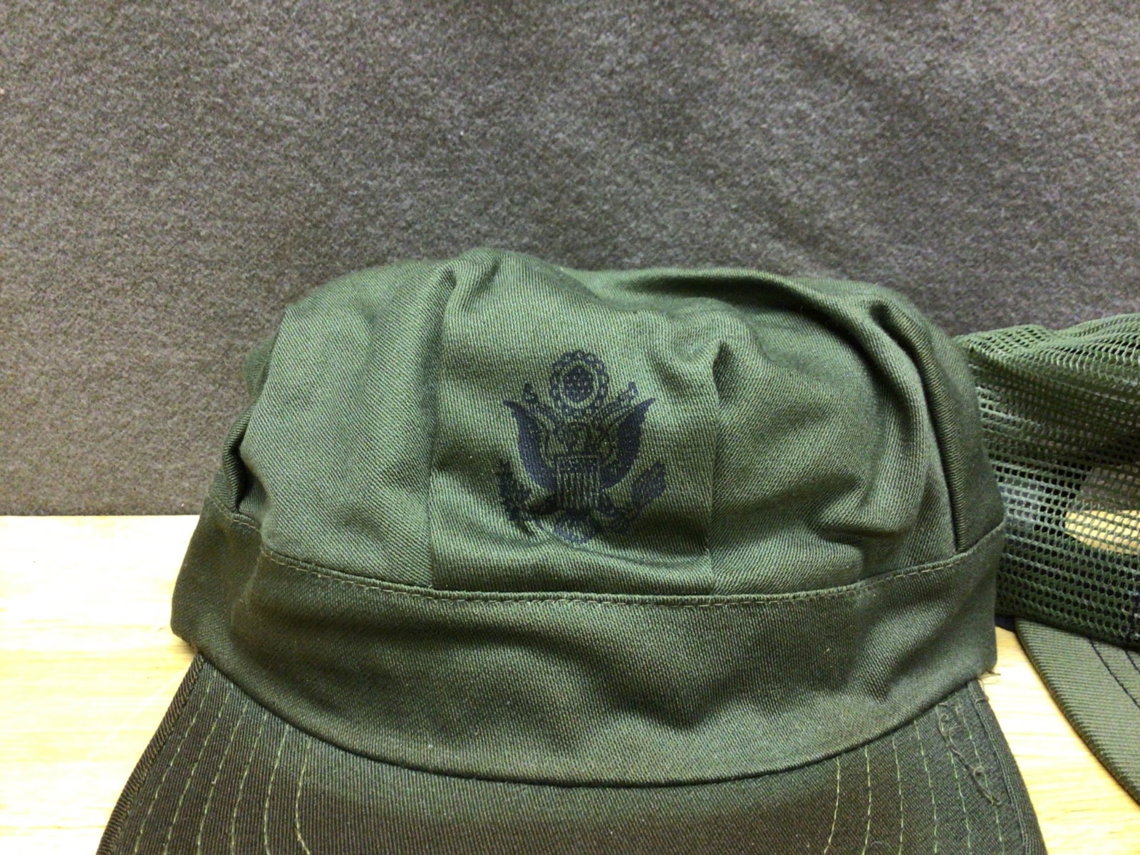 United States Military Headwear: Two Caps, Including 64th FMS Model - 2