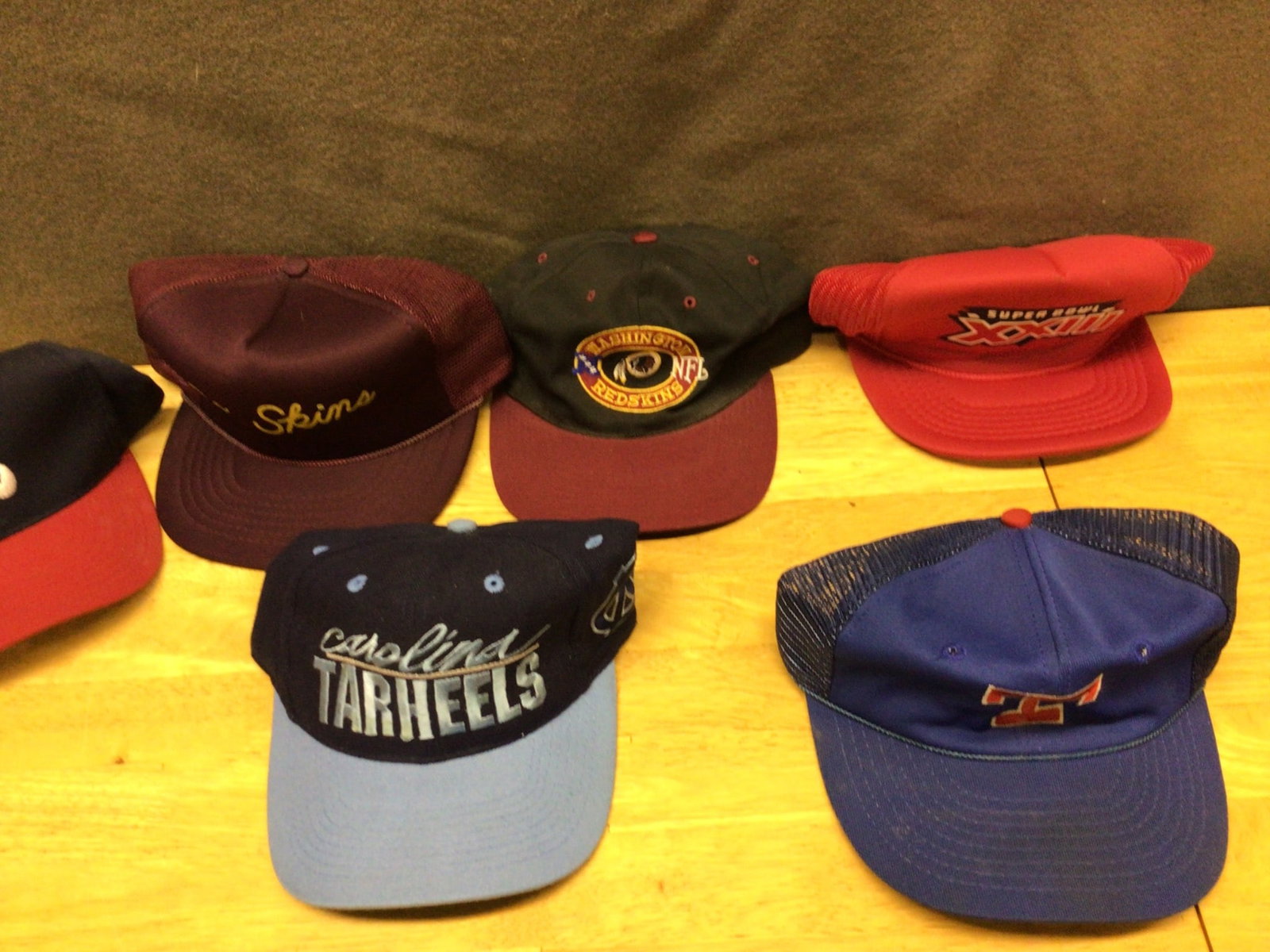 Old Hats Featuring Sports and Team Logos (1 of 4)