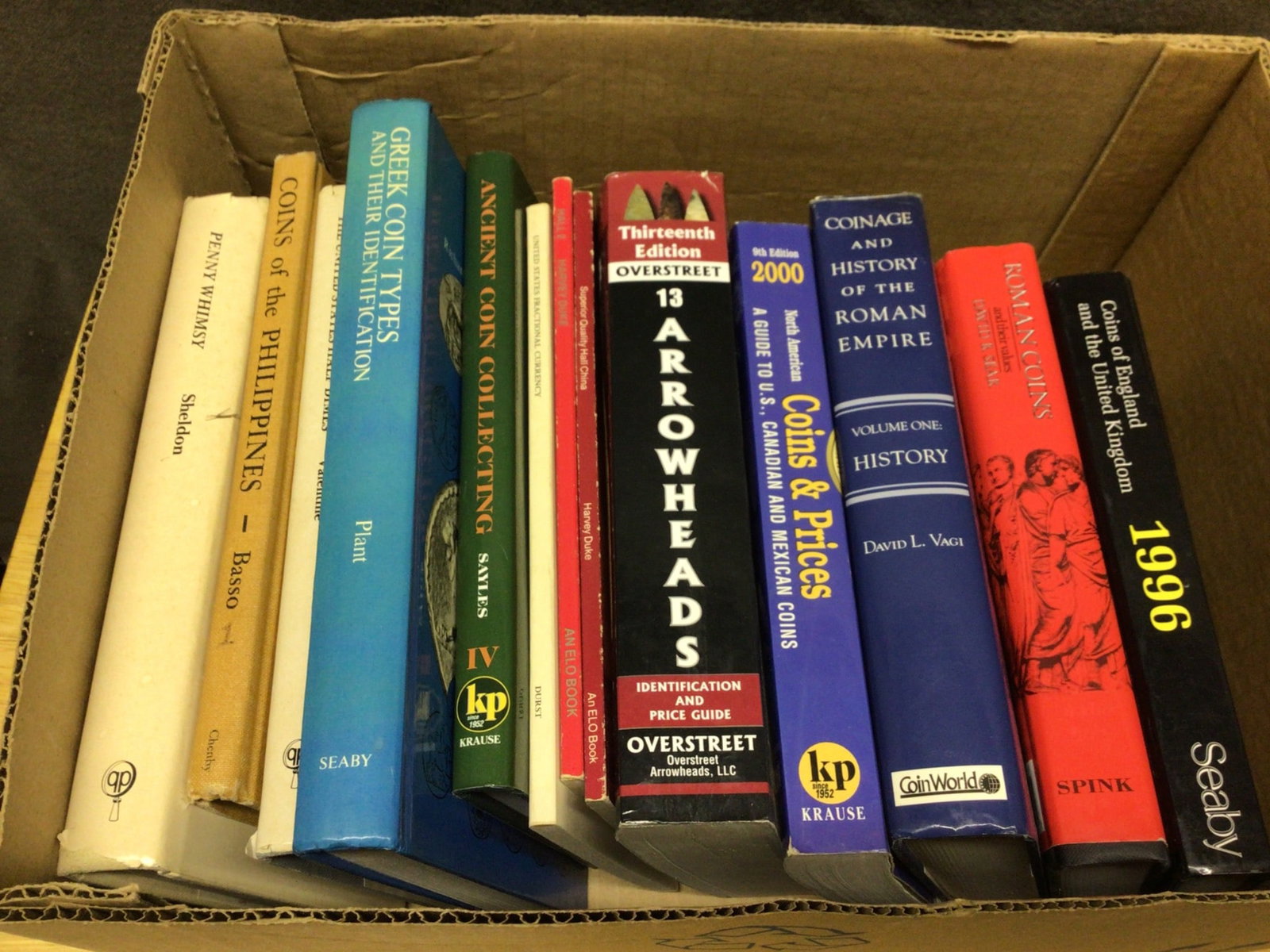 Coin Collecting Books and Guides Including Overstreet, Seaby, Krause Publications, and Others (1 of 4)