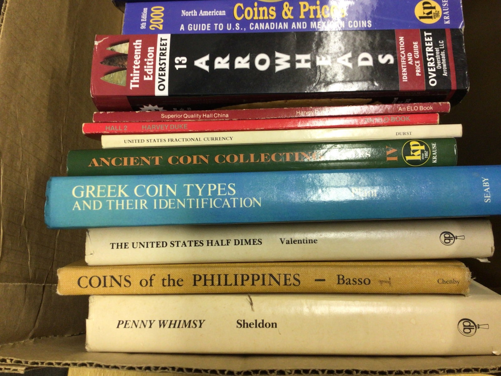 Coin Collecting Books and Guides Including Overstreet, Seaby, Krause Publications, and Others - 2