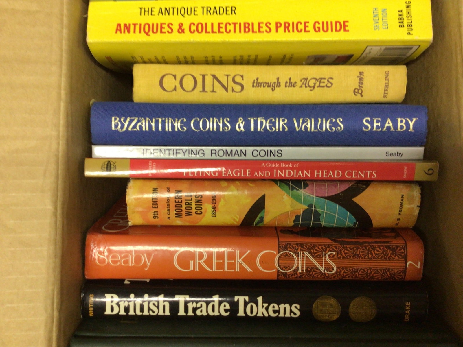 Books on Coins and Tokens, Coin Values, and Identification - 3